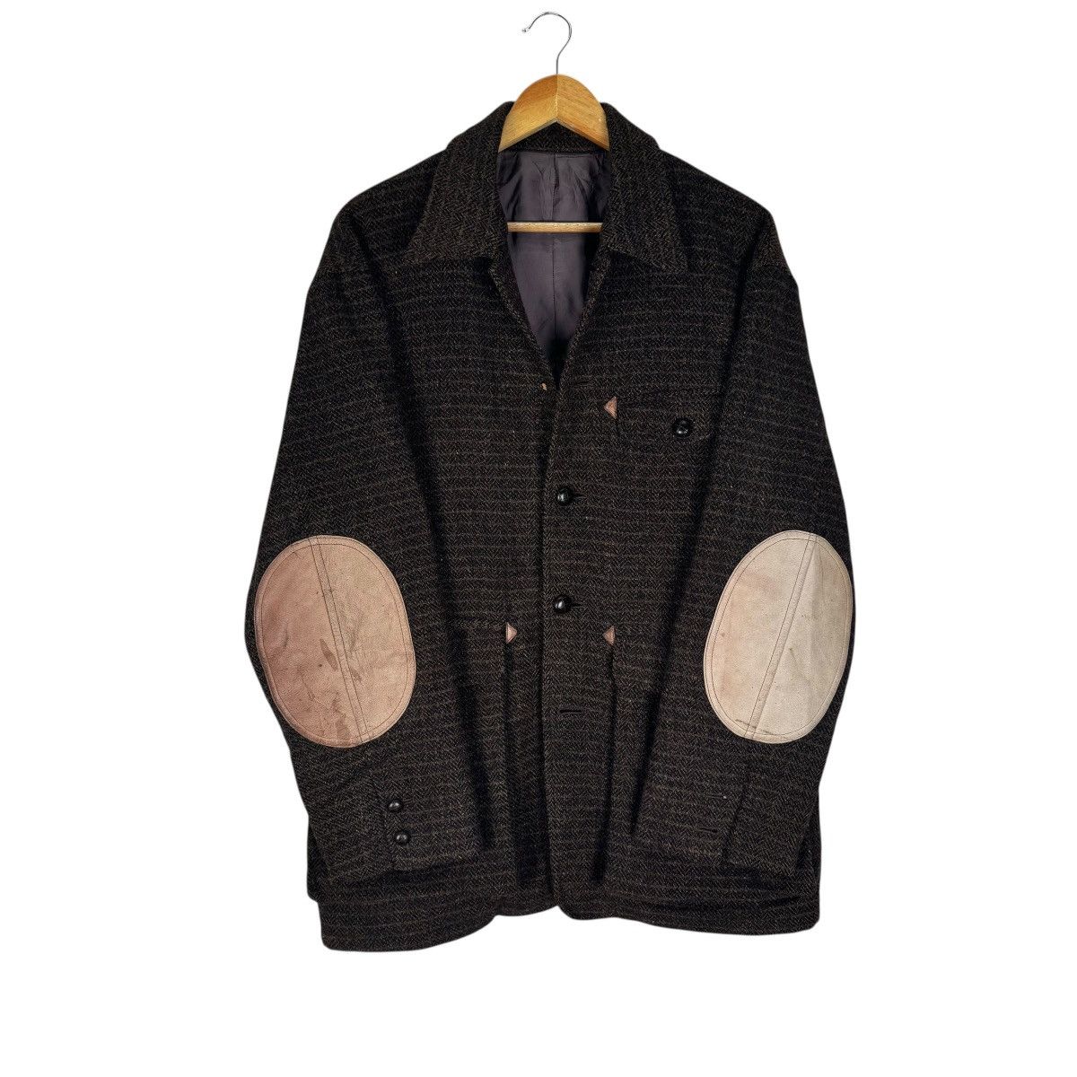 Harris Tweed 🌟HARRIS TWEED X HAROLD DANIELL HAND WOVEN COAT Size US L / EU 52-54 / 3 - 1 Thumbnail