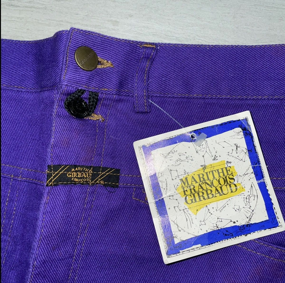 Marithe + Francois Girbaud Marithe Francois Girbaud Stone Washed Denim Jeans Size US 32 / EU 48 - 2 Thumbnail