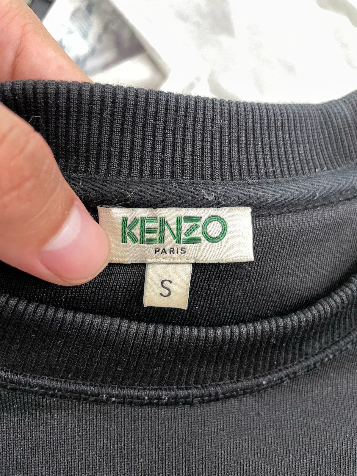 Kenzo Kenzo Pattern Logo Crewneck Size US S / EU 44-46 / 1 - 5 Thumbnail