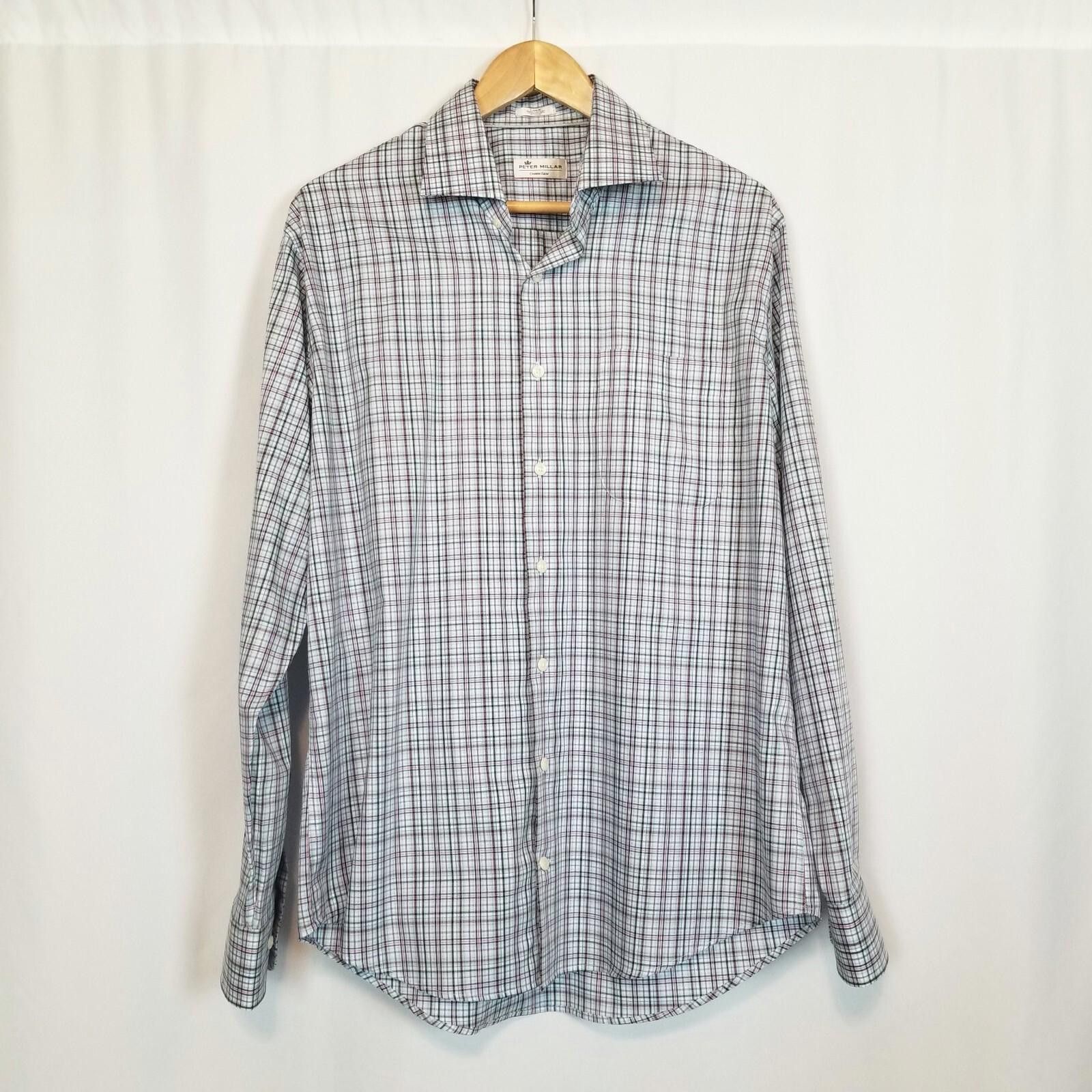 Peter Millar Peter Millar Crown Ease Tango Pinwheel Cotton Shirt Sz L Size US L / EU 52-54 / 3 - 6 Thumbnail