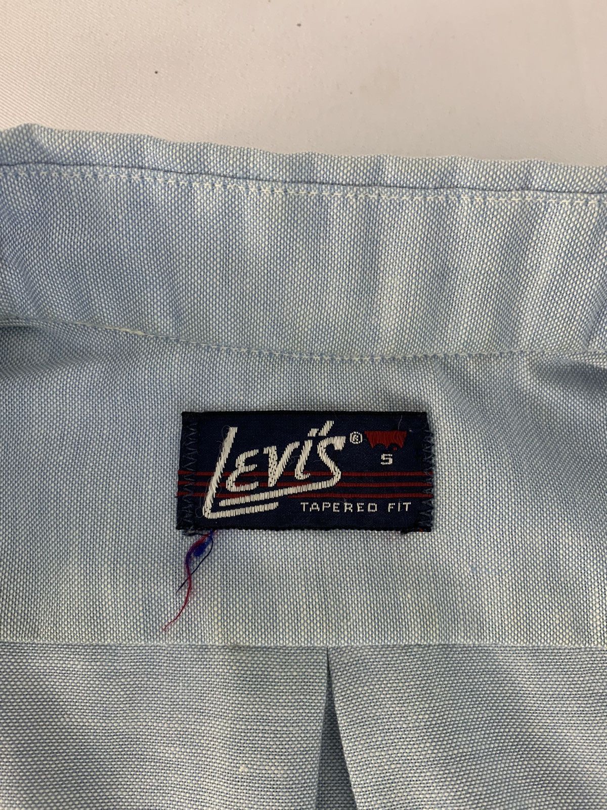 Levi's Vintage Levi’s Tapered Fit White Tab Denim Button Up Size US S / EU 44-46 / 1 - 7 Thumbnail