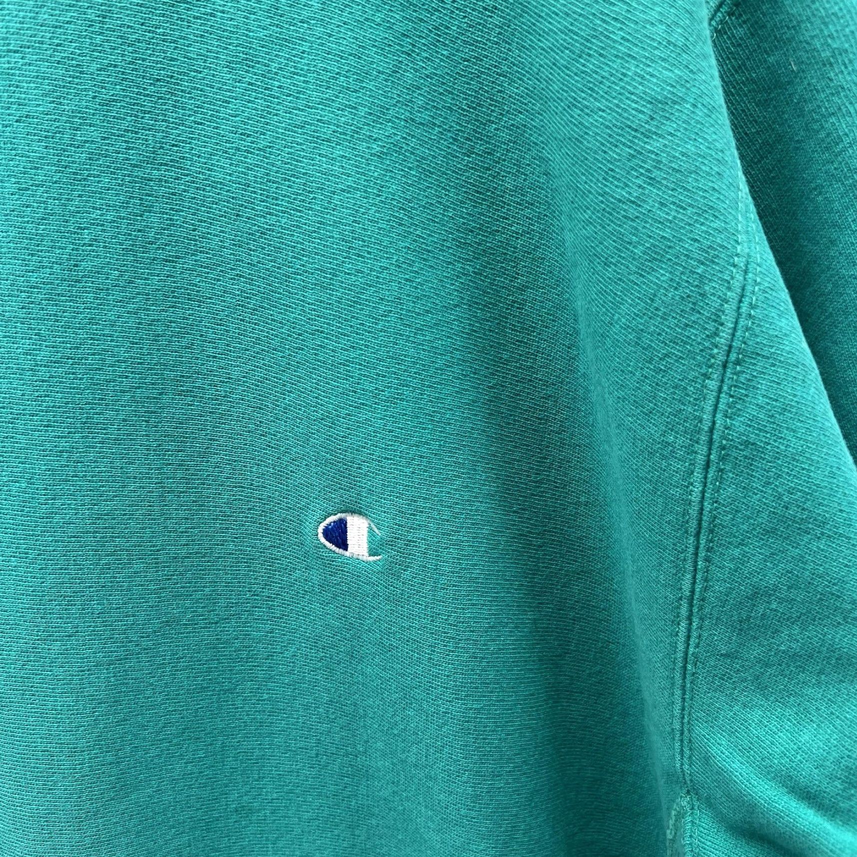 Champion VINTAGE Champion Reverse Weave Sweatshirt Mens 2XL Teal Crewneck Blank USA Sweatshirt Size US XXL / EU 58 / 5 - 7 Thumbnail