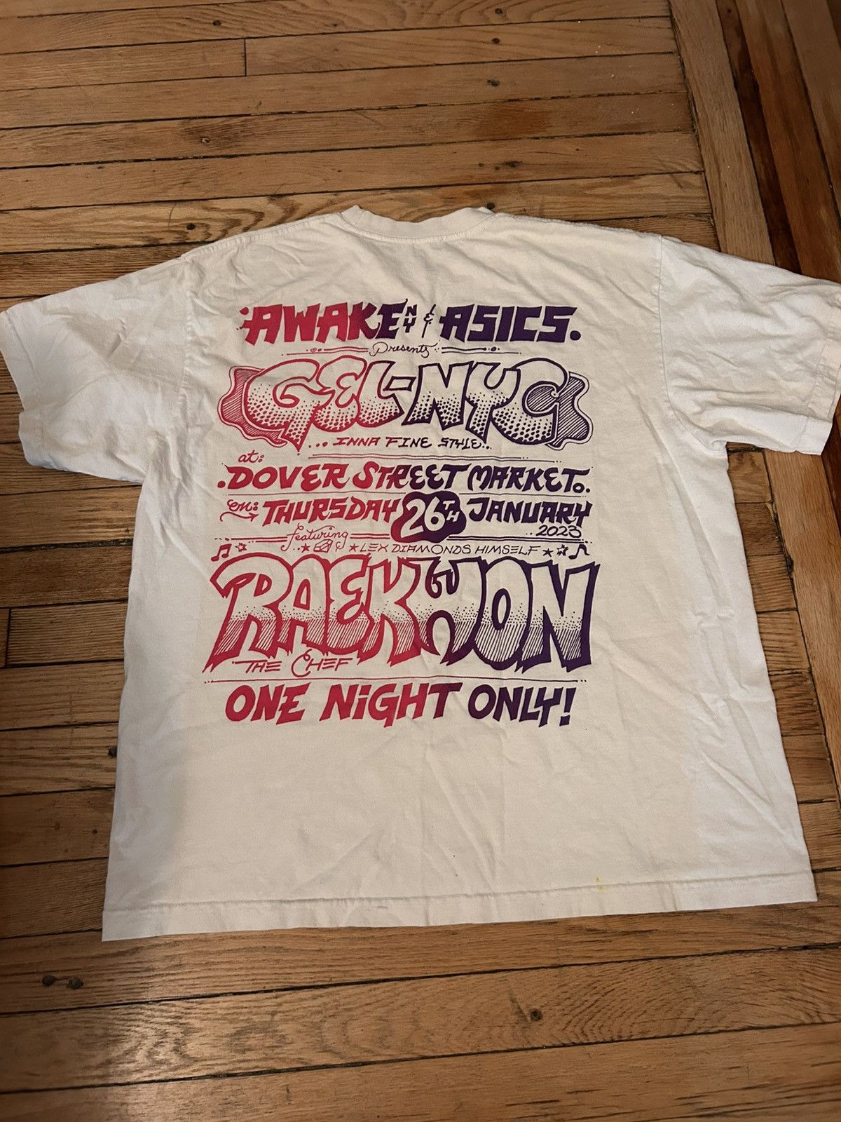 Awake NY Boxy awake tee shirt Size US L / EU 52-54 / 3 - 2 Thumbnail