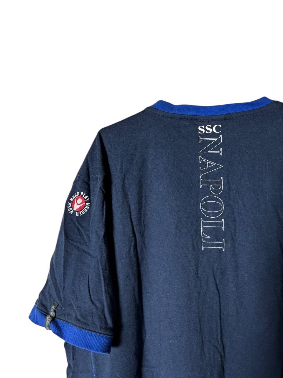 Sports Specialties Napoli 2009-10 Macron Italy Vintage Jersey Training T-Shirt Size US XL / EU 56 / 4 - 9 Thumbnail