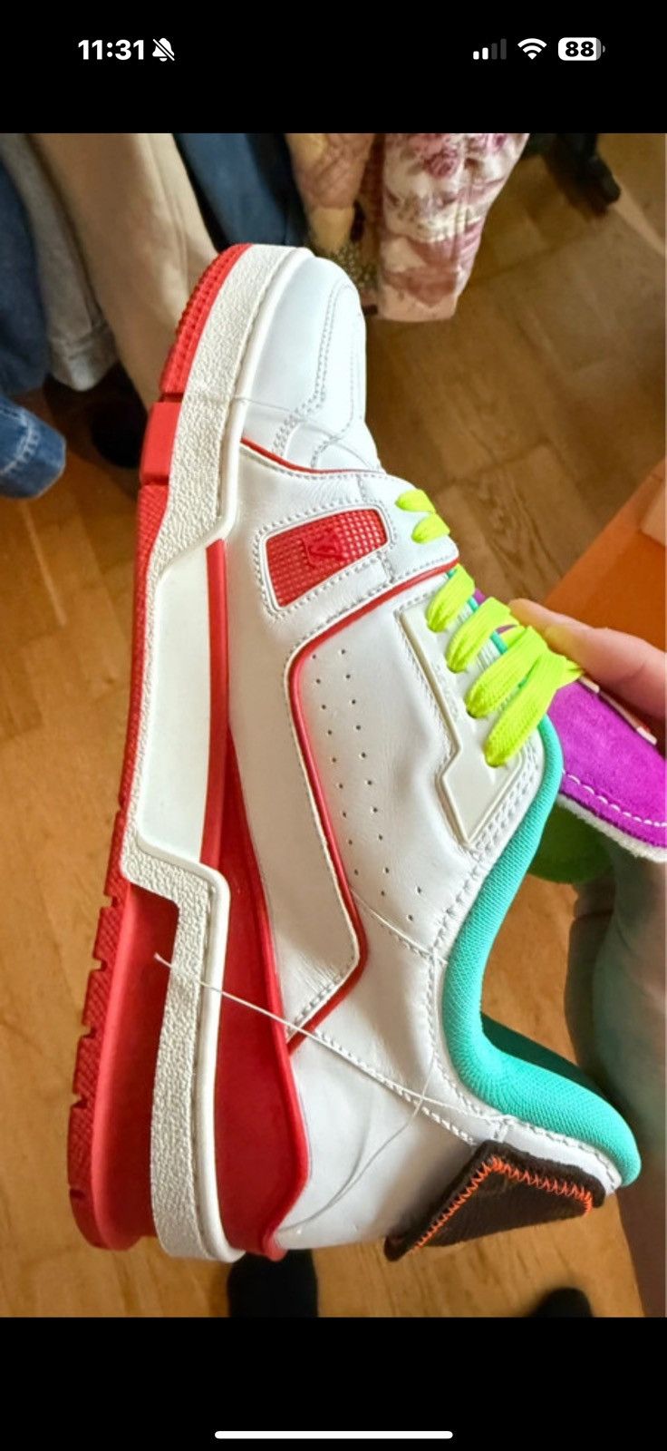 Louis Vuitton Louis Vuitton Trainer Upcycling edition 2023 - 155 copies Size US 9 / EU 42 - 14 Thumbnail