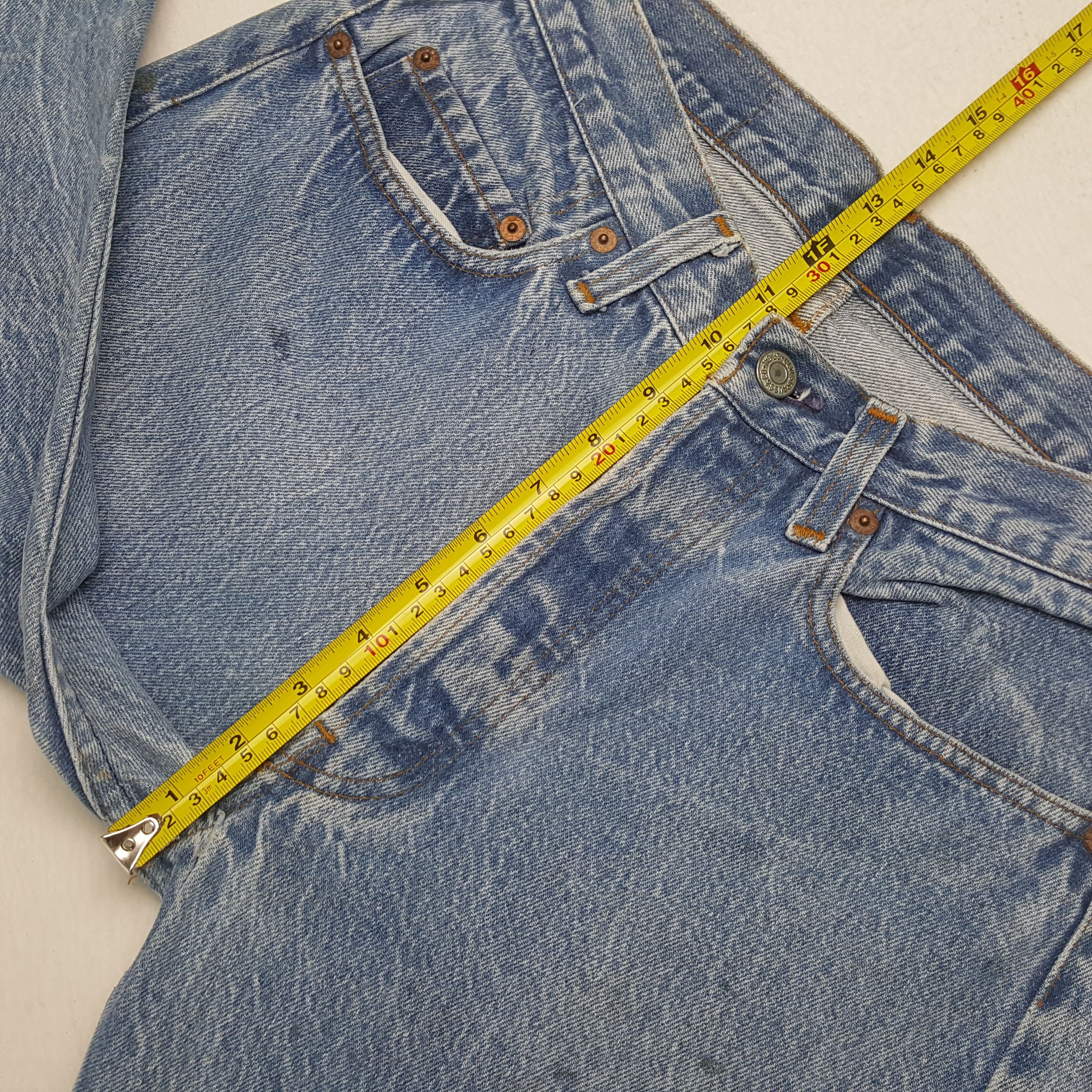 Levi's Vintage Levi's 501 American Style Denim Jeans RR15 Size US 29 - 8 Thumbnail