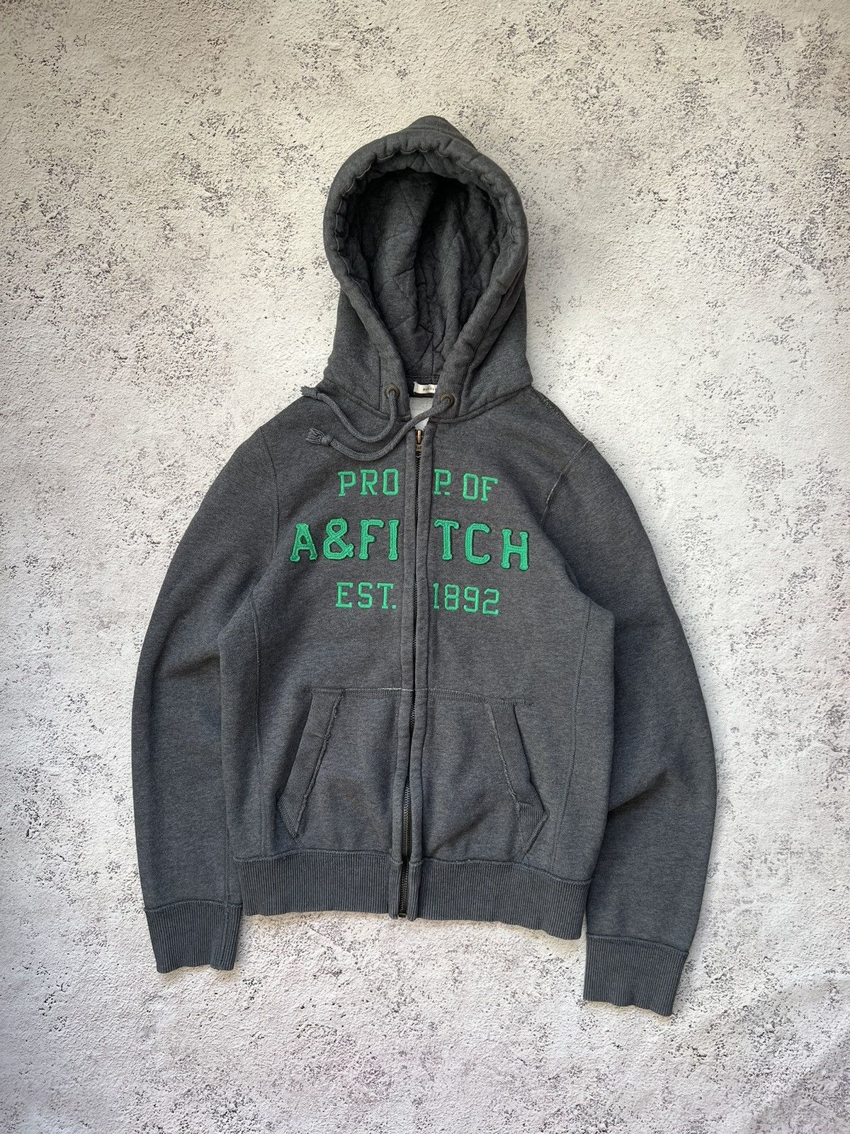 Abercrombie & Fitch × Vintage Vintage Abercrombie & Fitch If6Was9 Style Heavy Zip Hoodie Size US L / EU 52-54 / 3 - 1 Thumbnail