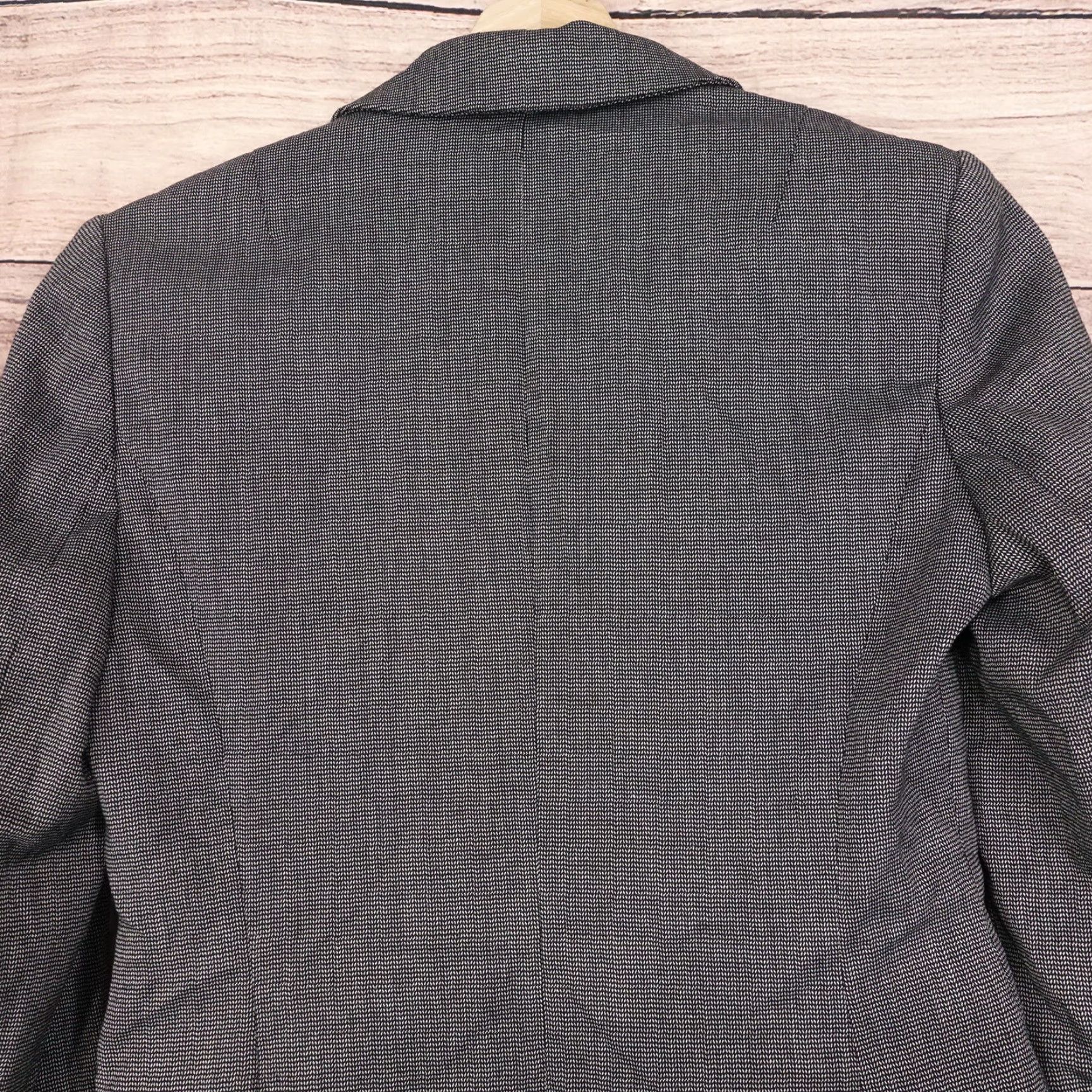 Banana Republic Banana Republic Women’s Grey Suit Jacket — 0 Regular Fit Long Sleeve Office Workwear Fall Spring Summer Winter Size XS / US 0-2 / IT 36-38 - 5 Thumbnail