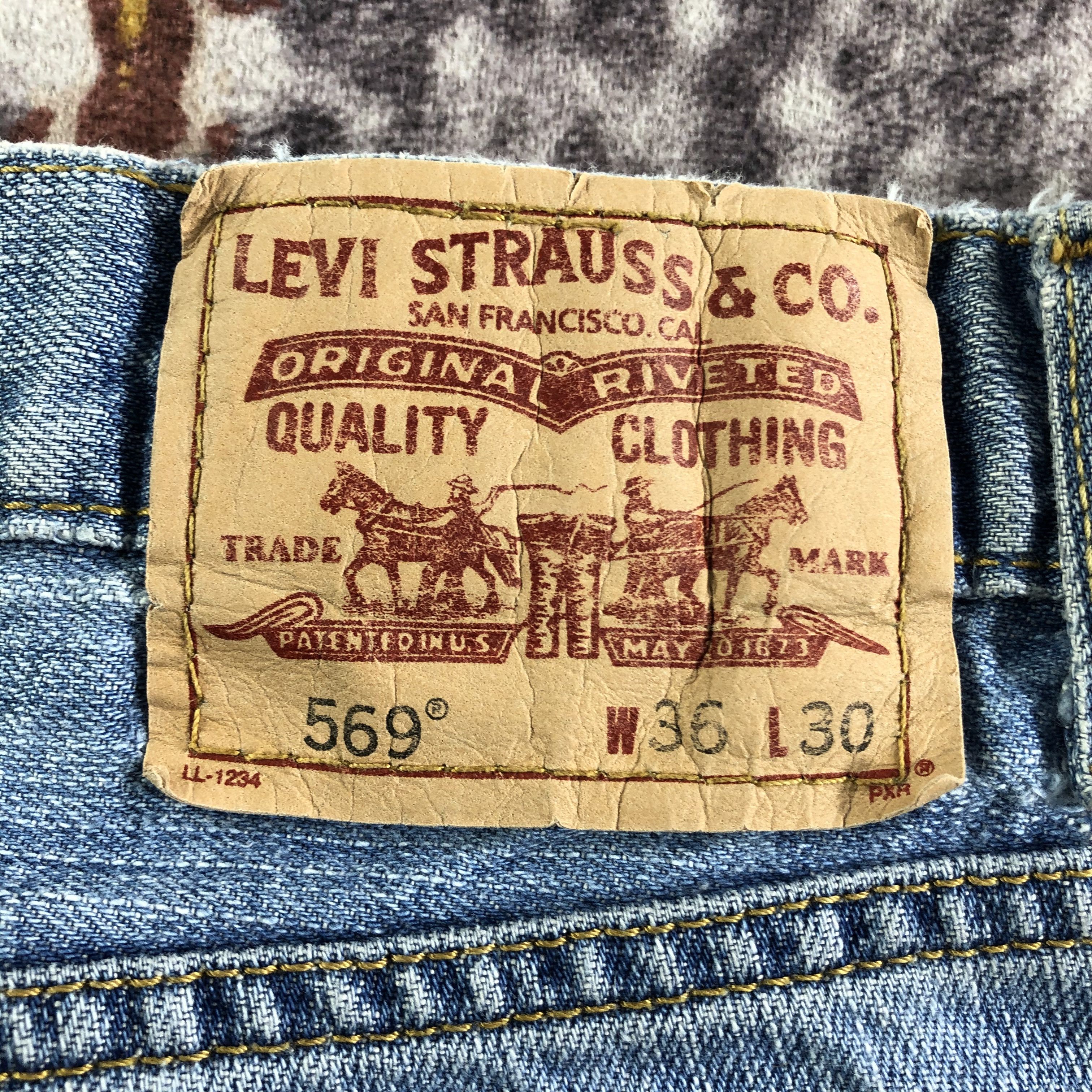 Levi's × Vintage Vintage Blue Wash Levis 569 Jeans-JM3463 Size US 38 / EU 54 - 6 Thumbnail