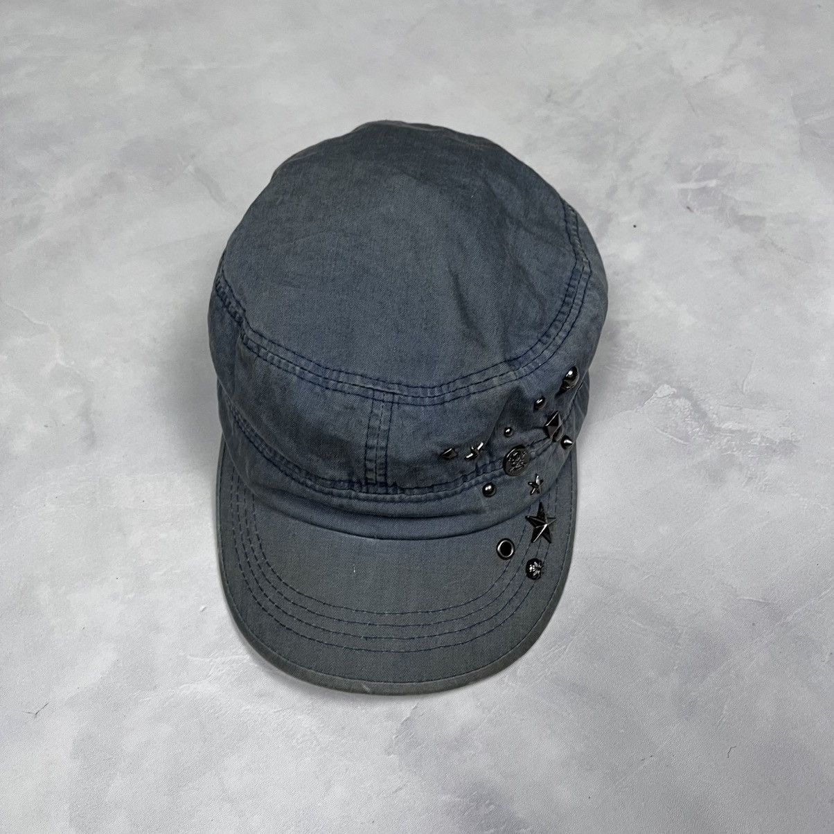 Japanese Brand Patrol Cap Studded Skull Size ONE SIZE - 2 Thumbnail