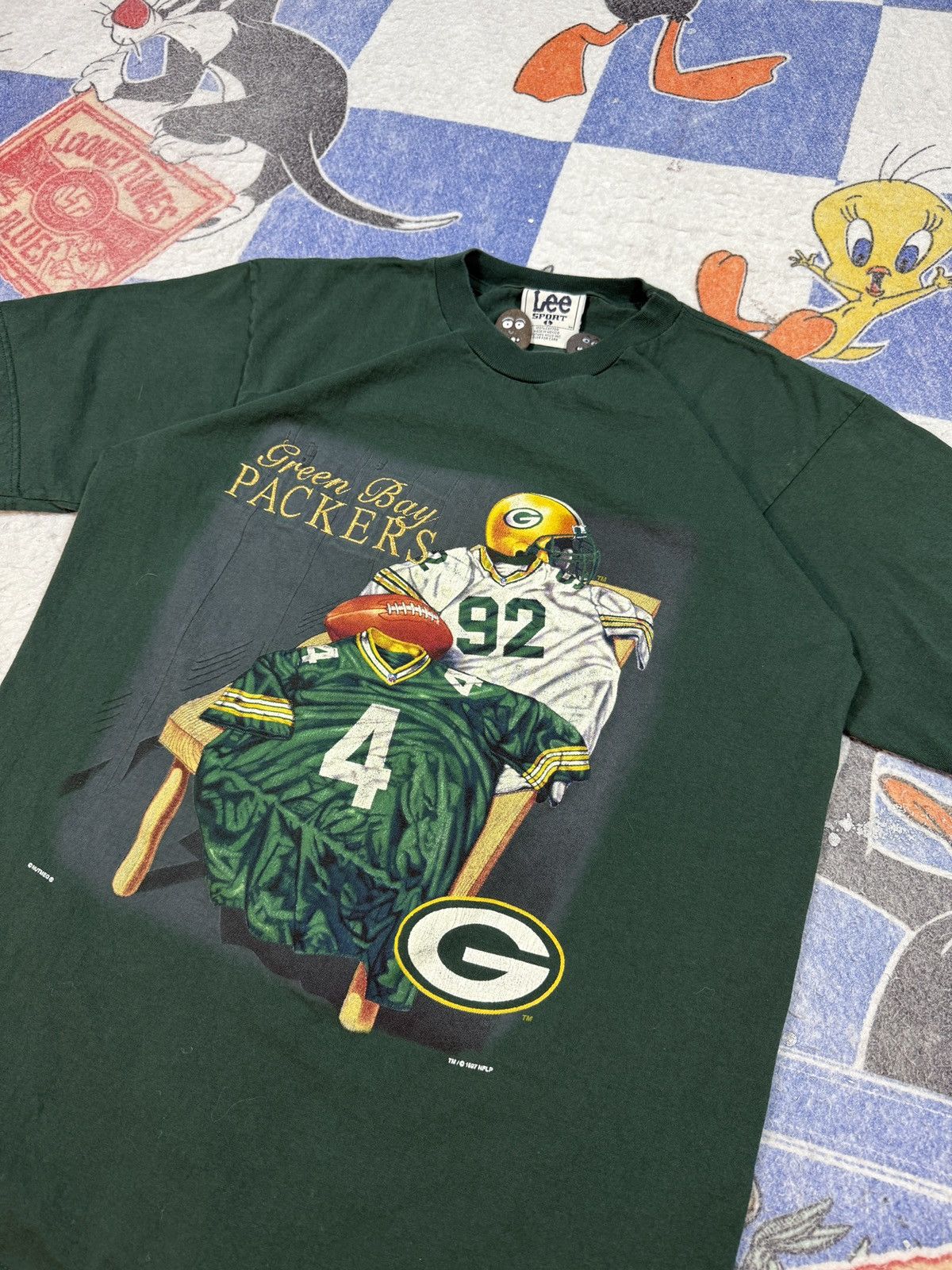 Lee Vintage Green Bay packers tee Size US L / EU 52-54 / 3 - 2 Thumbnail