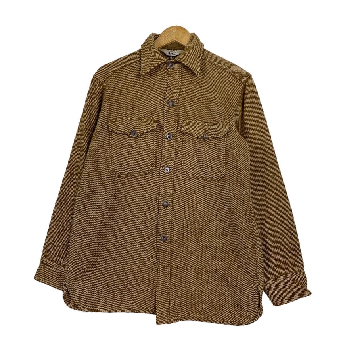 Vintage × Woolrich Woolen Mills Vintage woolrich wool shirt long sleeve Size US M / EU 48-50 / 2 - 2 Thumbnail