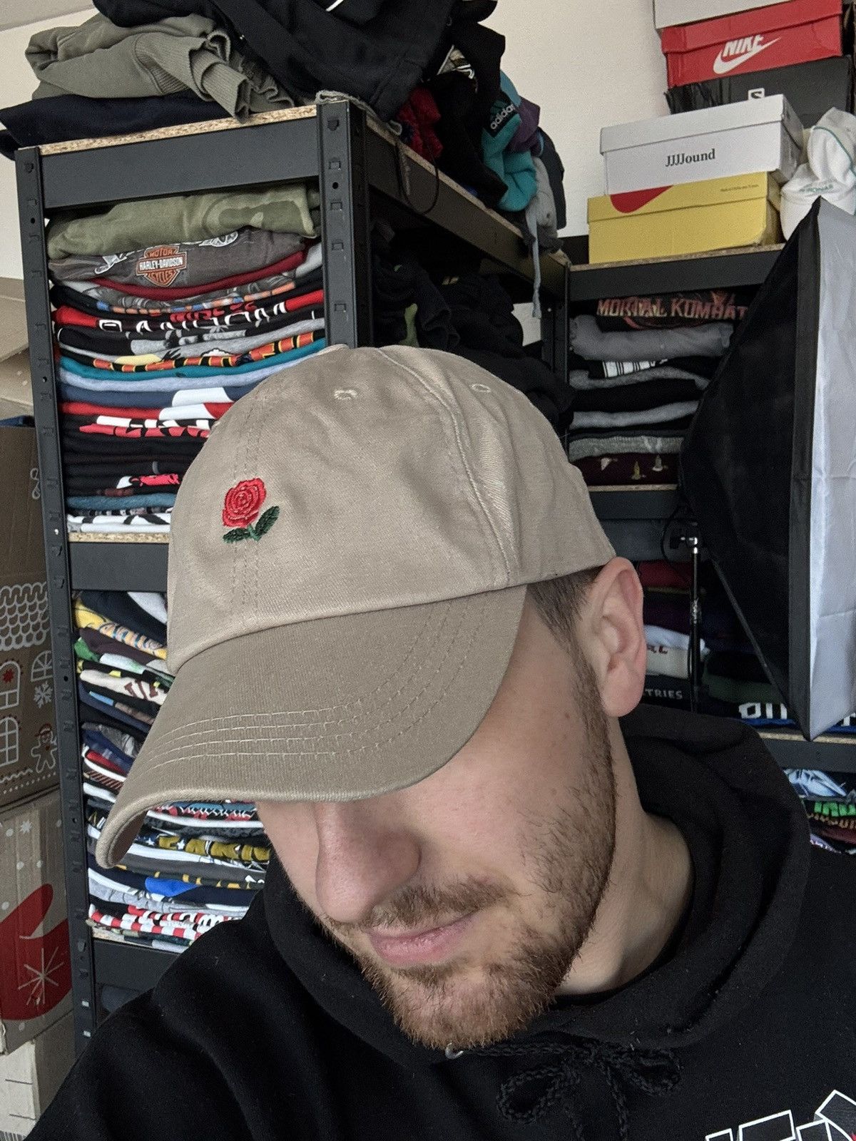 The Hundreds × Vintage Cap The Hundreds Rose centre logo hat Size ONE SIZE - 2 Thumbnail
