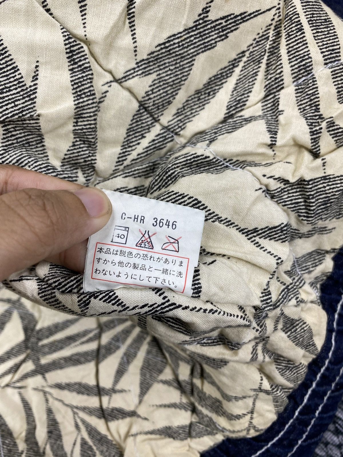 Japanese Brand Vintage Yellow Club Denim Blue Bomber Jacket Size US XXL / EU 58 / 5 - 10 Thumbnail