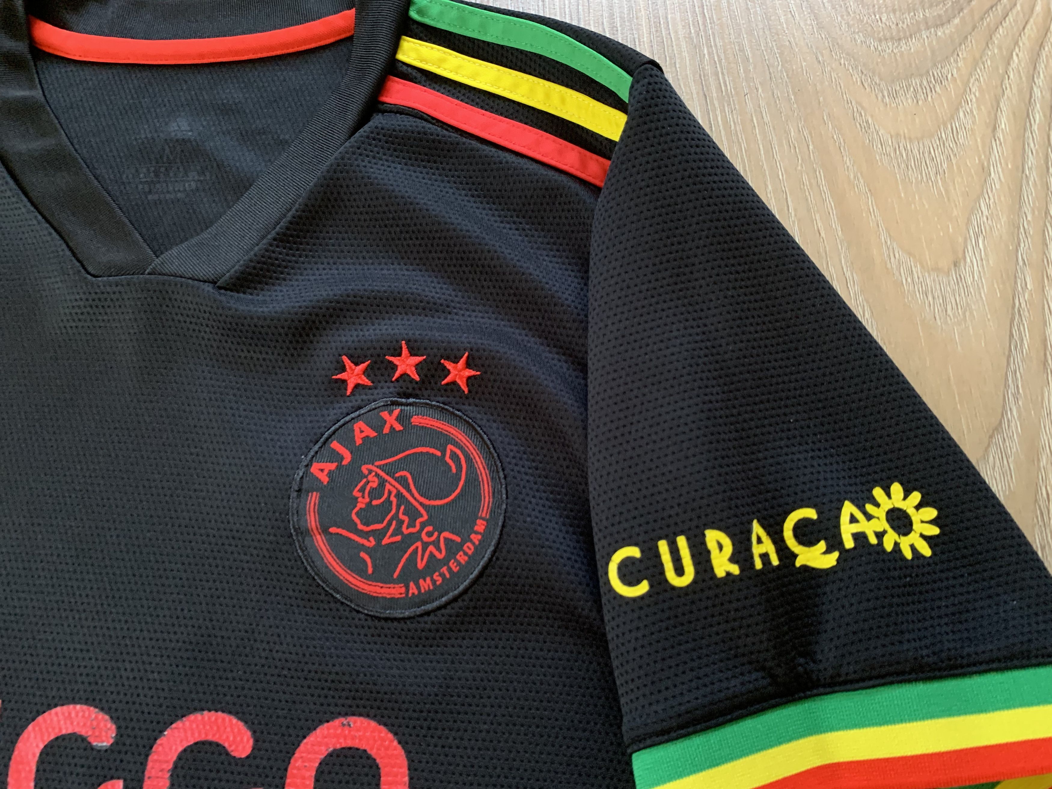 Adidas Rare Adidas AJAX 3rd Jamaica Soccer Polo Jersey 2021-2022 Size US M / EU 48-50 / 2 - 5 Thumbnail
