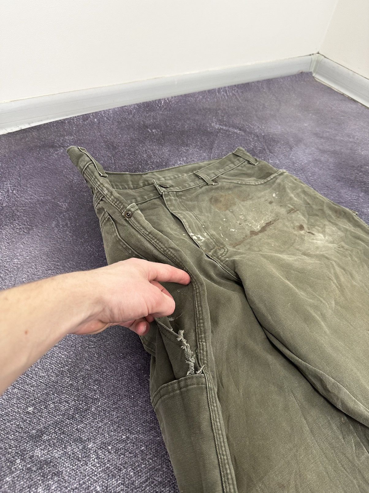 Dickies Vintage Dickies Distressed Opium USA Baggy Cargo Work Pants Size US 36 / EU 52 - 14 Thumbnail