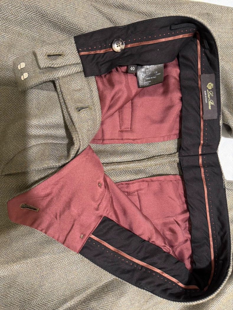 Loro Piana LORO PIANA Sheepskin casual trousers Size 26" / US 2 / IT 38 - 9 Thumbnail