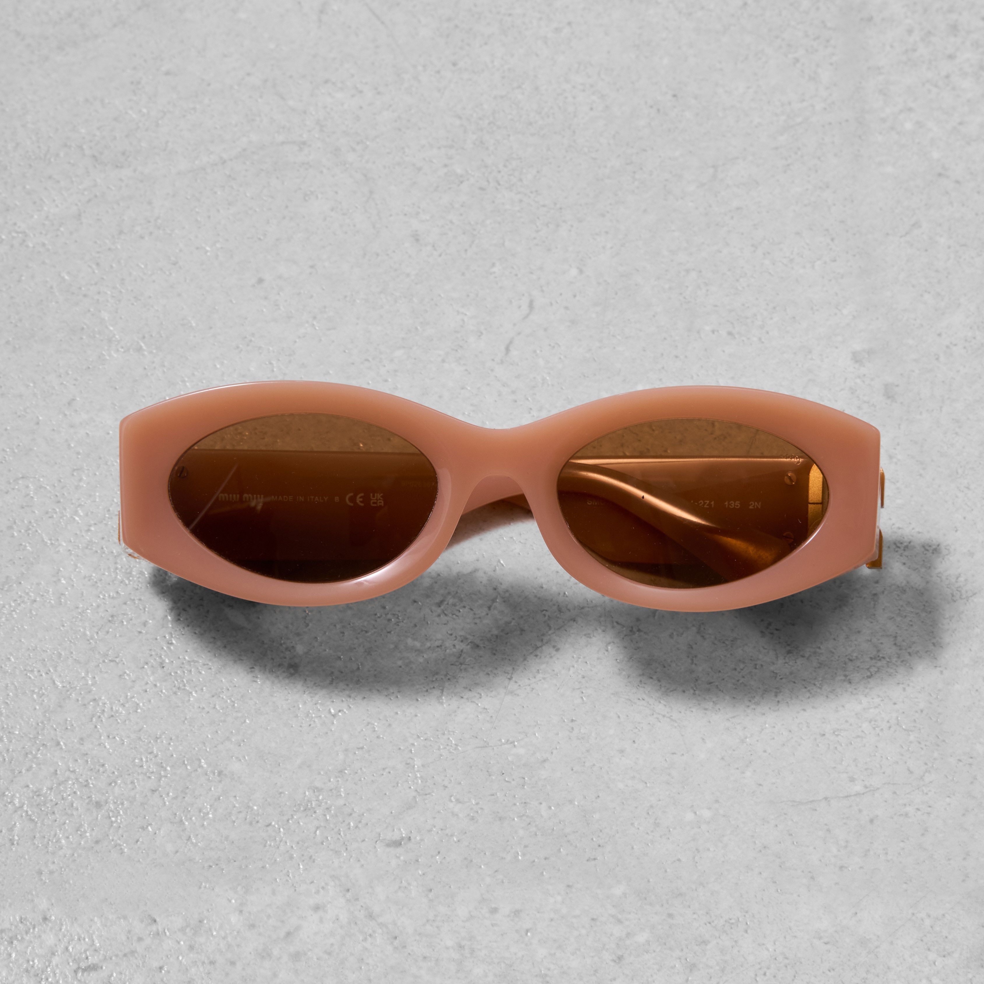 Miu Miu MIU MIU MU 11WS 14H2Z1 Sunglasses Size ONE SIZE - 3 Thumbnail