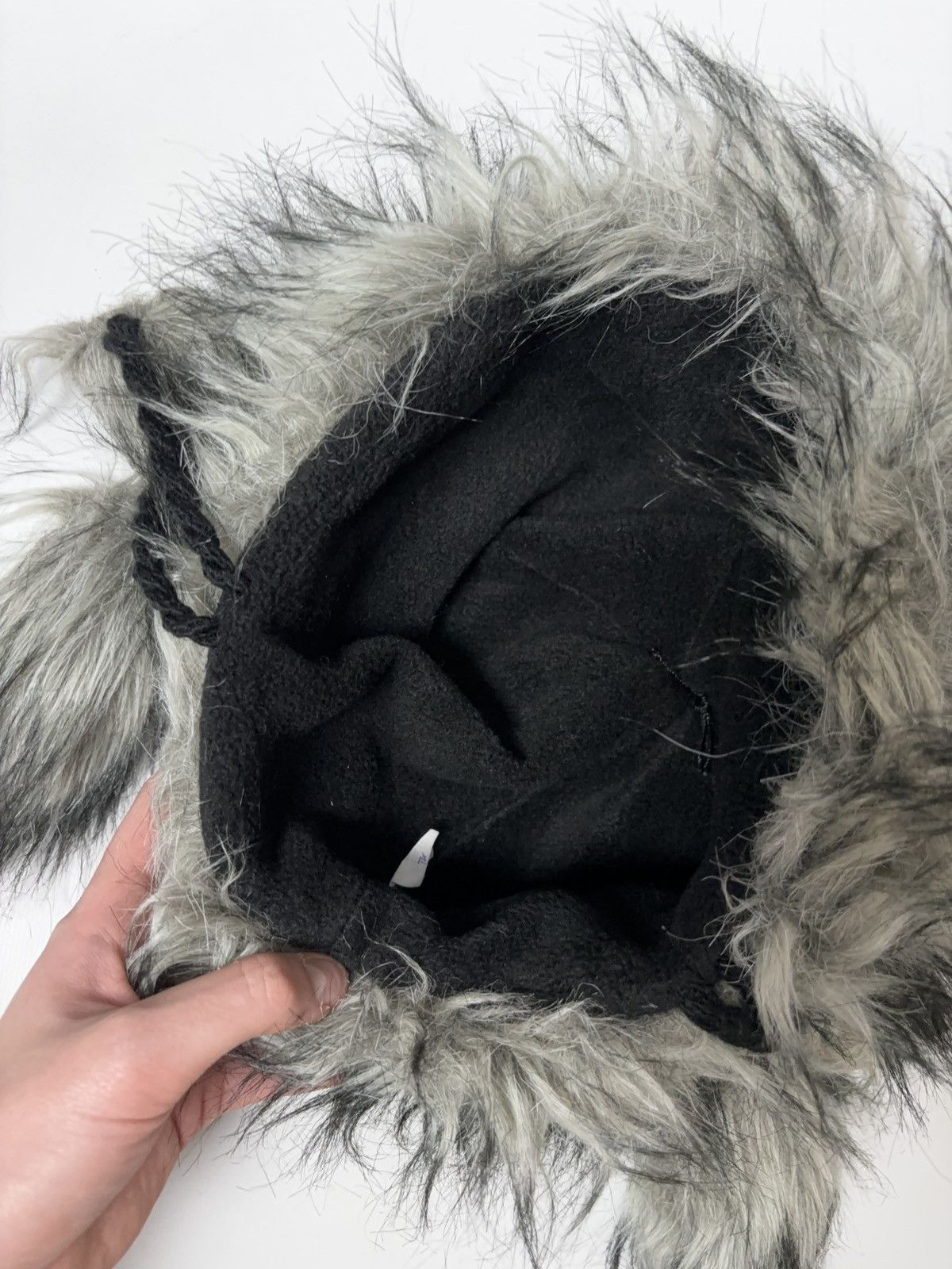Vintage VINTAGE GLAMOUR WINTER KNIT FAUX FUR USHANKA HAT Size ONE SIZE - 8 Thumbnail