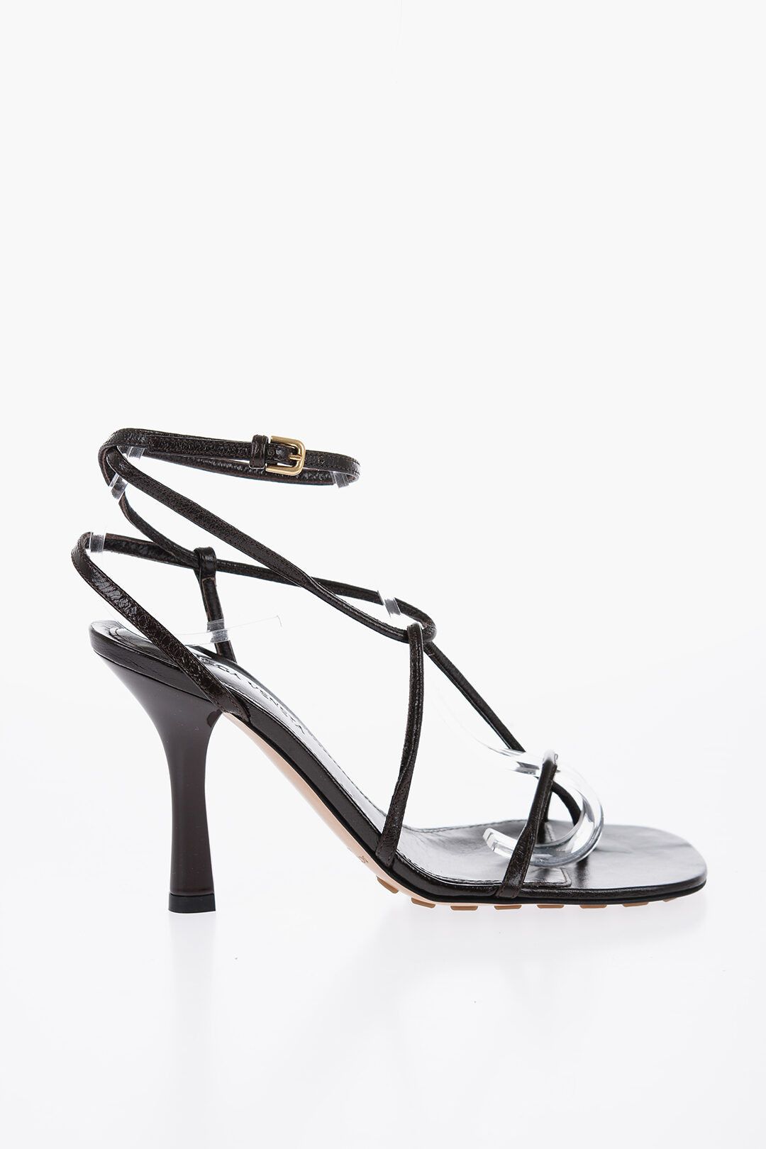 og1mm0524 Leather The Line Mules in Brown