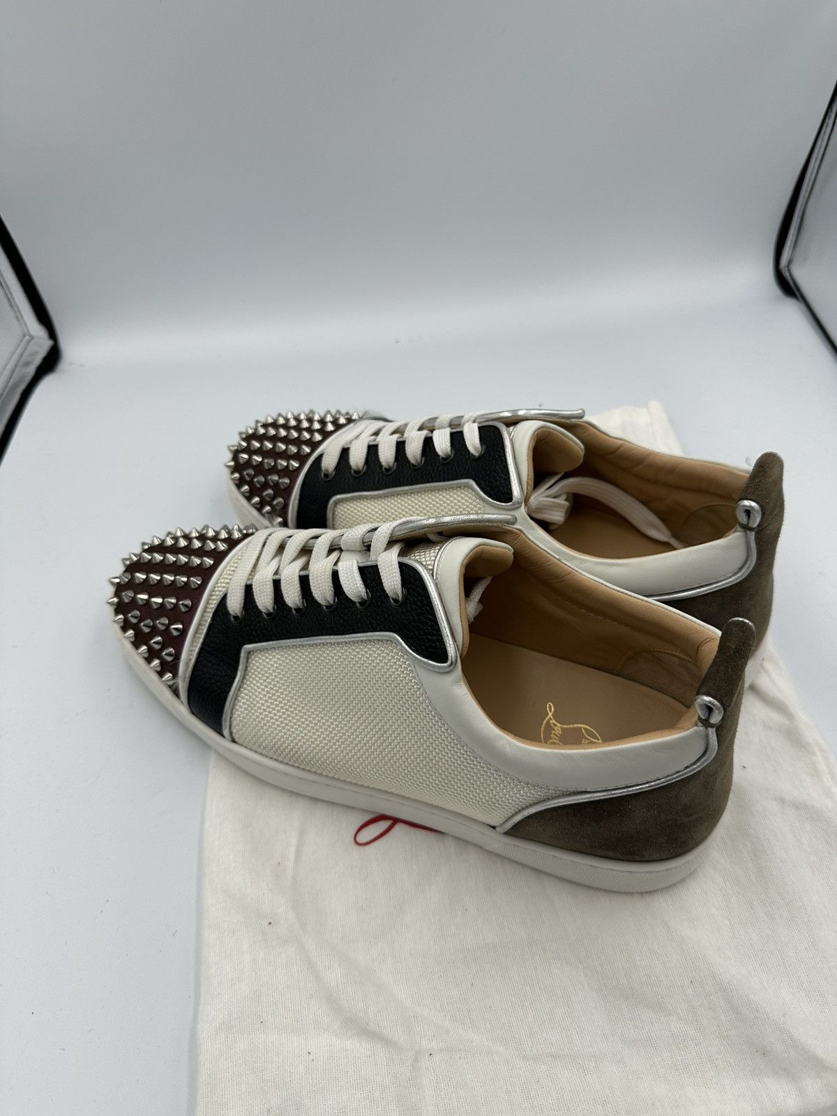 Christian Louboutin Christian Louboutin Low Top Sneakers Size US 13 / EU 46 - 11 Thumbnail