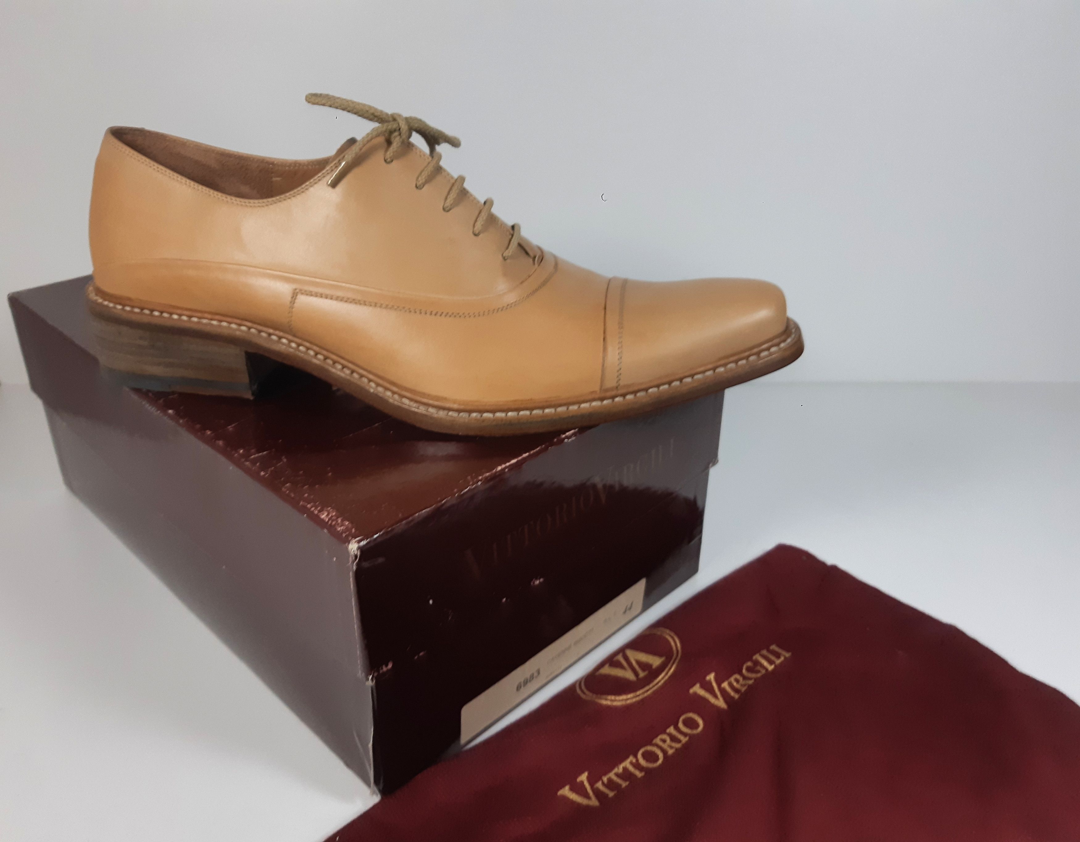 Other VITTORIO VIRGILI Italy Leather Shoes size eu43/44 NEW Size US 11 / EU 44 - 1 Thumbnail