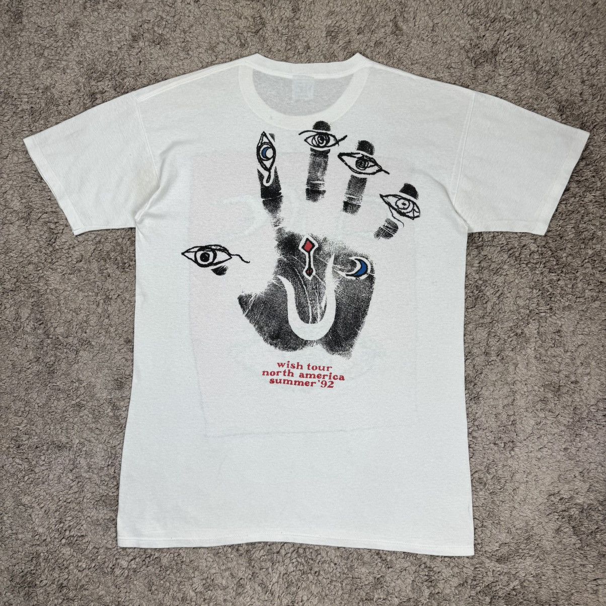 Band Tees Vintage The Cure Wish Tour T-shirt Size US XXL / EU 58 / 5 - 2 Thumbnail
