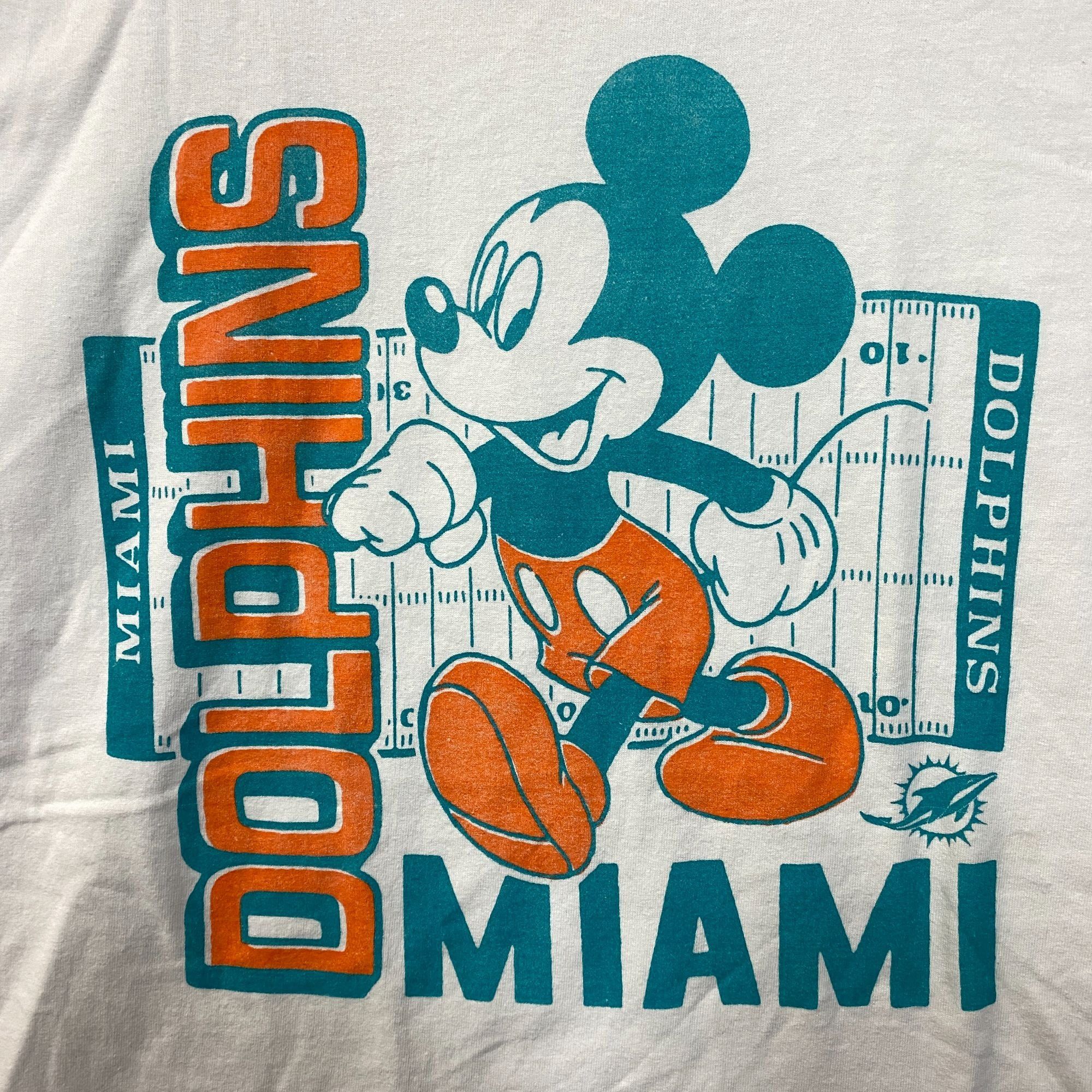 Disney Disney x Junk Food NFL Miami Dolphins Mickey Mouse Field T-S Size US S / EU 44-46 / 1 - 2 Thumbnail
