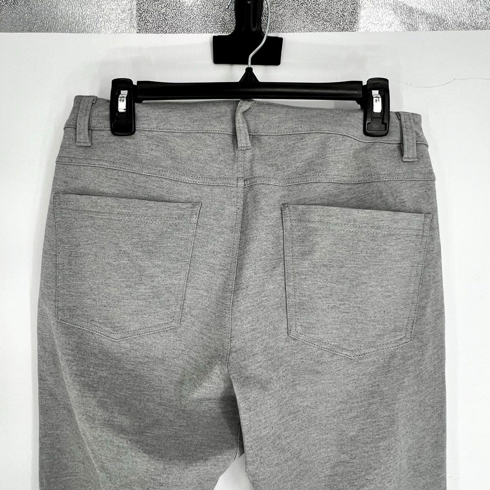 Vintage BYLT Everyday Pant 2.0 Slim Fit Chino Pants Mens 34 Gray 34x30 Tapered Flat Front Zip Pocket Slas h Pockets Casual Size US 34 / EU 50 - 7 Thumbnail
