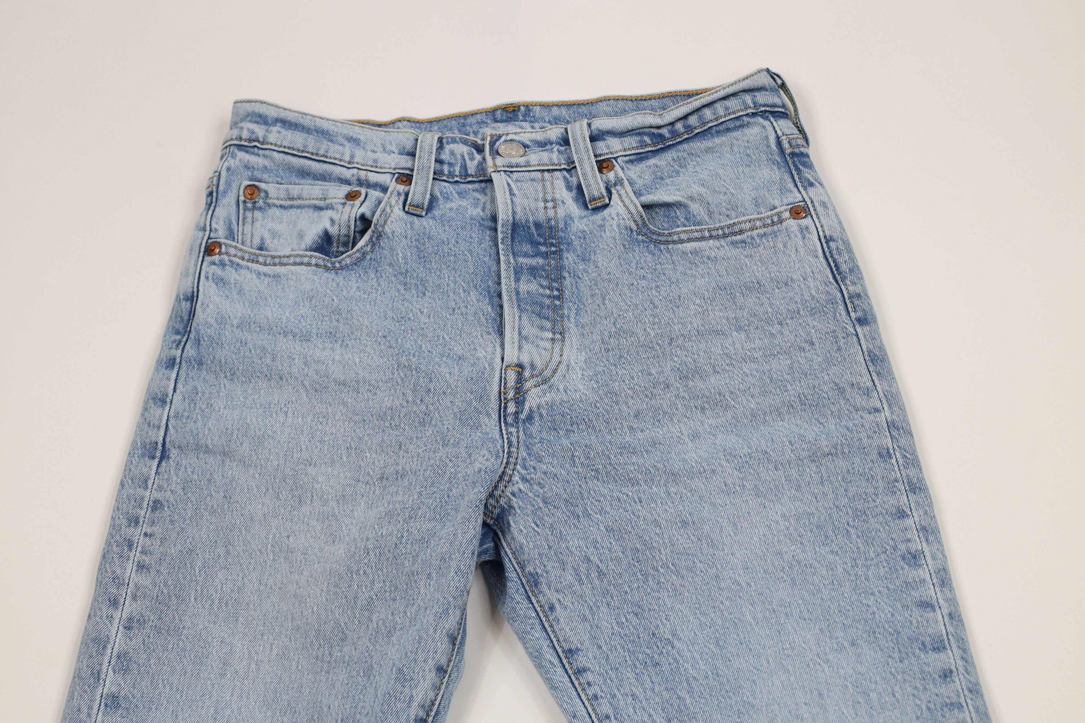 Levi's × Vintage Vintage Y2K Levis 501xx Fly Premium Original Fit Denim Jeans Size 27" / US 4 / IT 40 - 2 Thumbnail