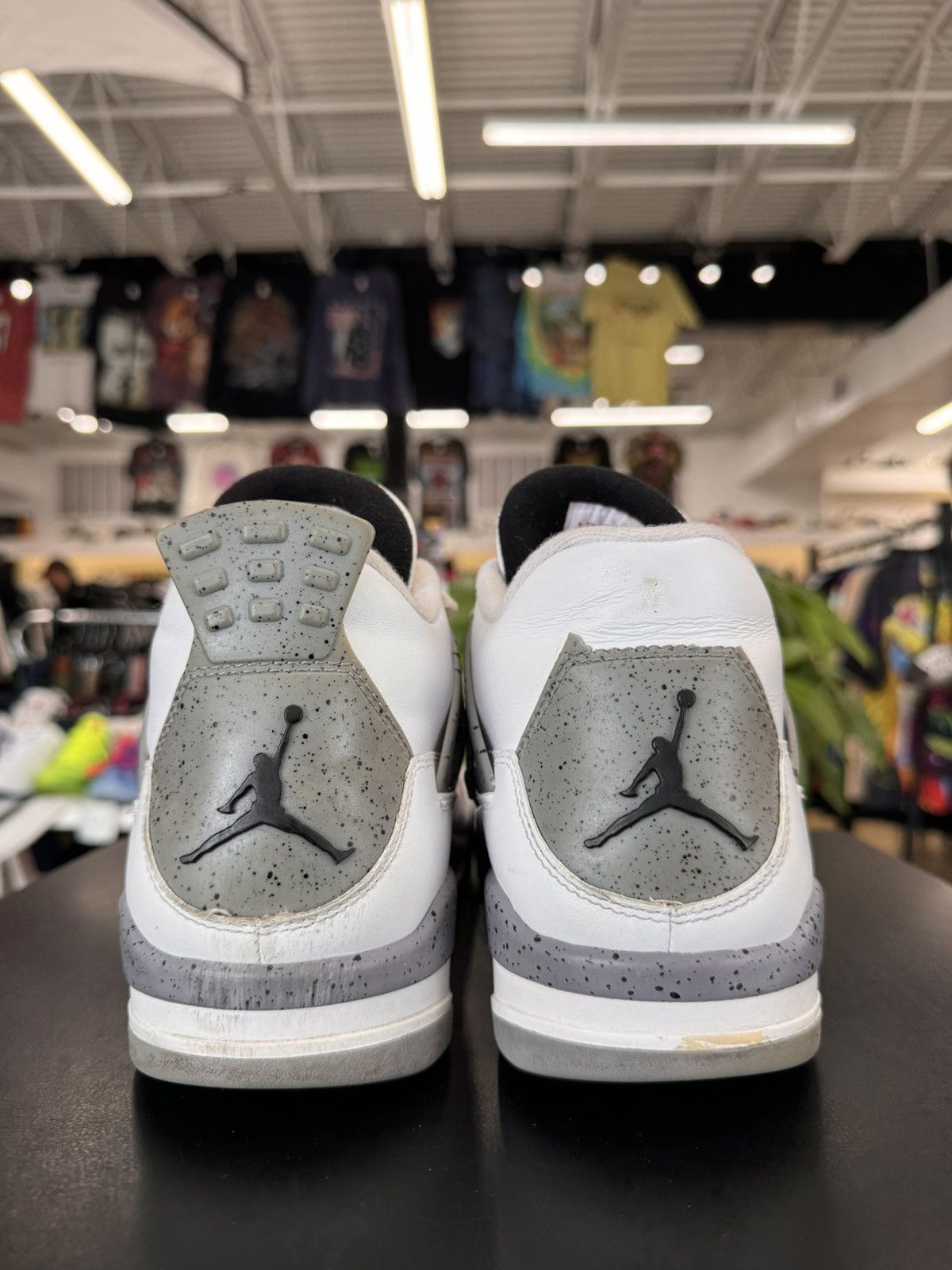 Jordan Brand Air Jordan 4 White Cement Size 11.5 (2012) Size US 11.5 / EU 44-45 - 5 Thumbnail