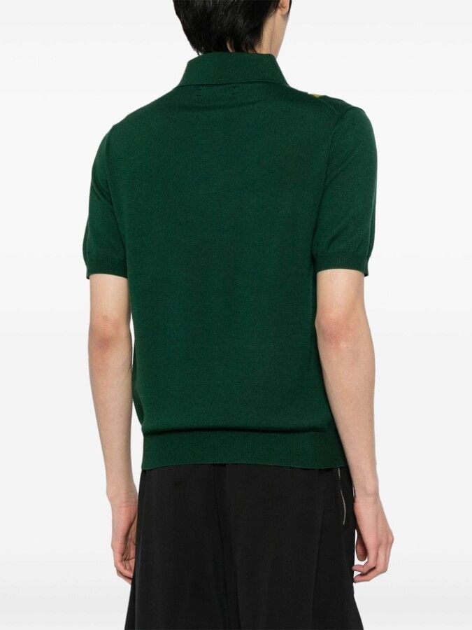 Amiri o1y0525 Logo Polo Shirt in Multicolor Size US M / EU 48-50 / 2 - 4 Thumbnail