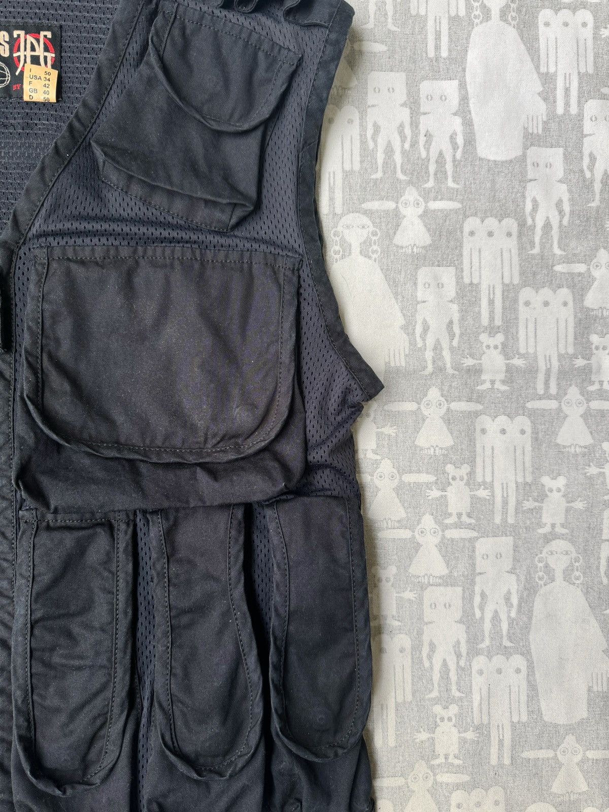 Jean Paul Gaultier Jean Paul Gaultier SS03 18 Pockets Cargo Sleeveless Jacket Size US M / EU 48-50 / 2 - 3 Thumbnail