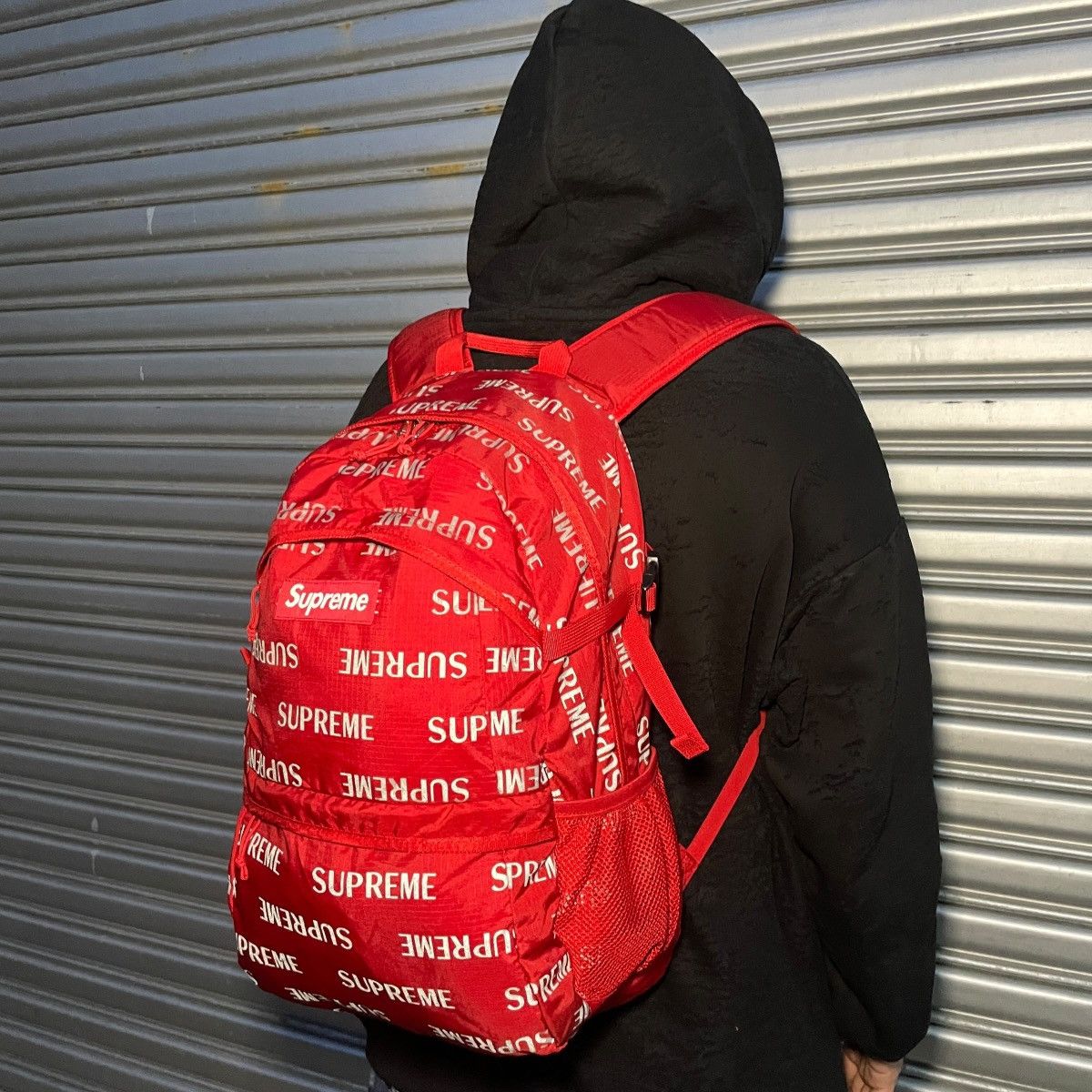 Supreme Supreme F/W16 Reflective Repeat 3M AOP Cordura Backpack Size ONE SIZE - 2 Thumbnail