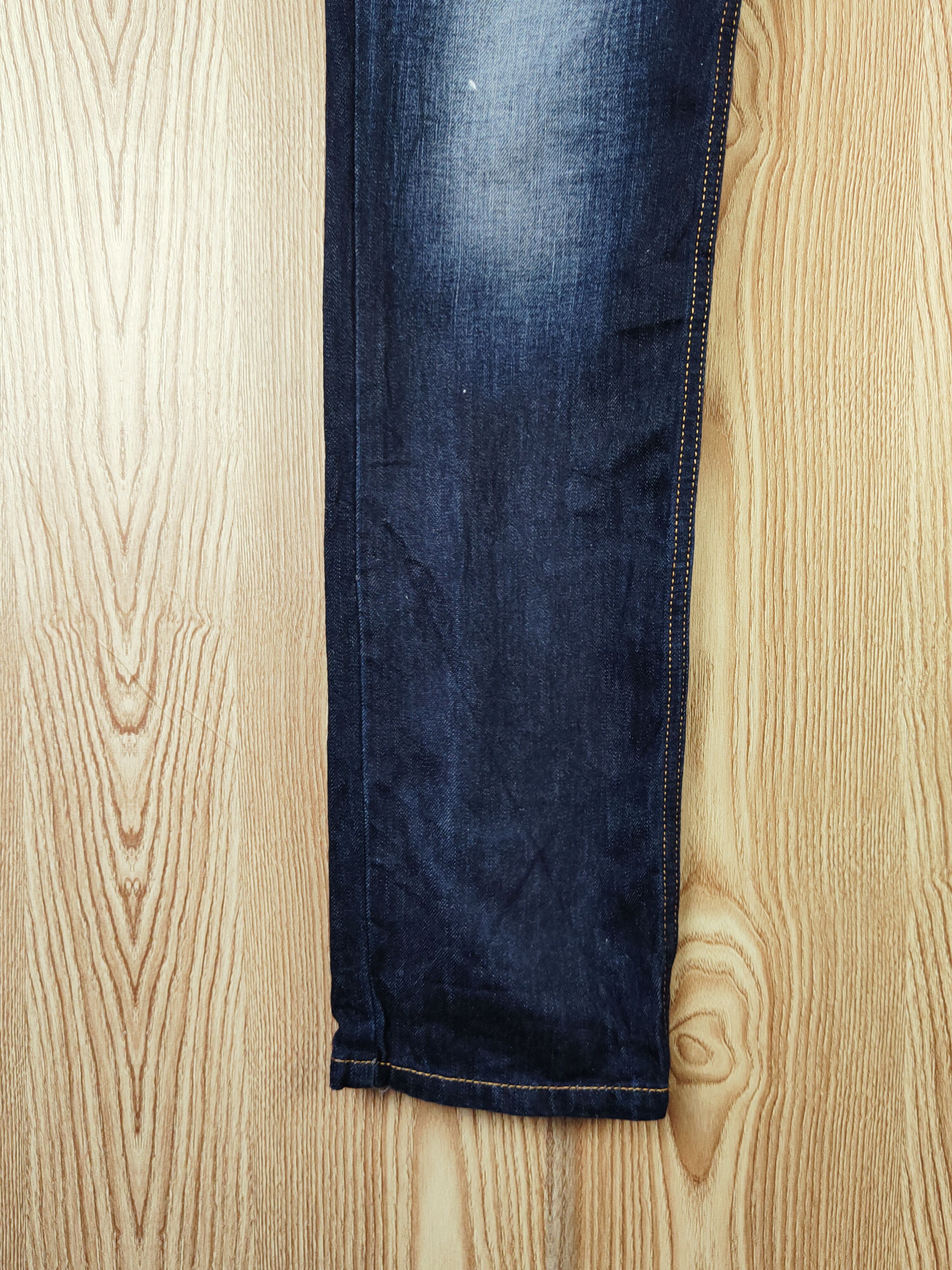 Diesel Diesel Dark Blue Distressed Ripped Jeans #S2691 Size US 31 - 5 Thumbnail