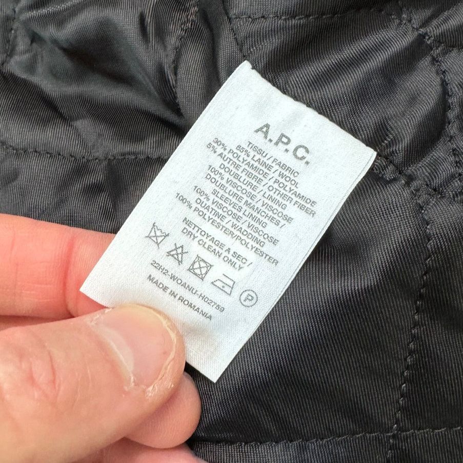 A.P.C. NWT A.P.C. Ian Buffalo Plaid Wool Blouson Zippered Jacket Size US S / EU 44-46 / 1 - 6 Thumbnail