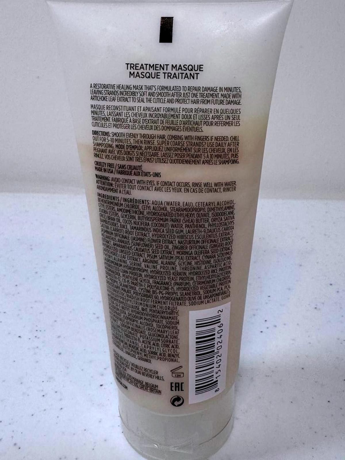 Designer OUAI Haircare Treatment Masque 3.4 oz Size ONE SIZE - 2 Thumbnail