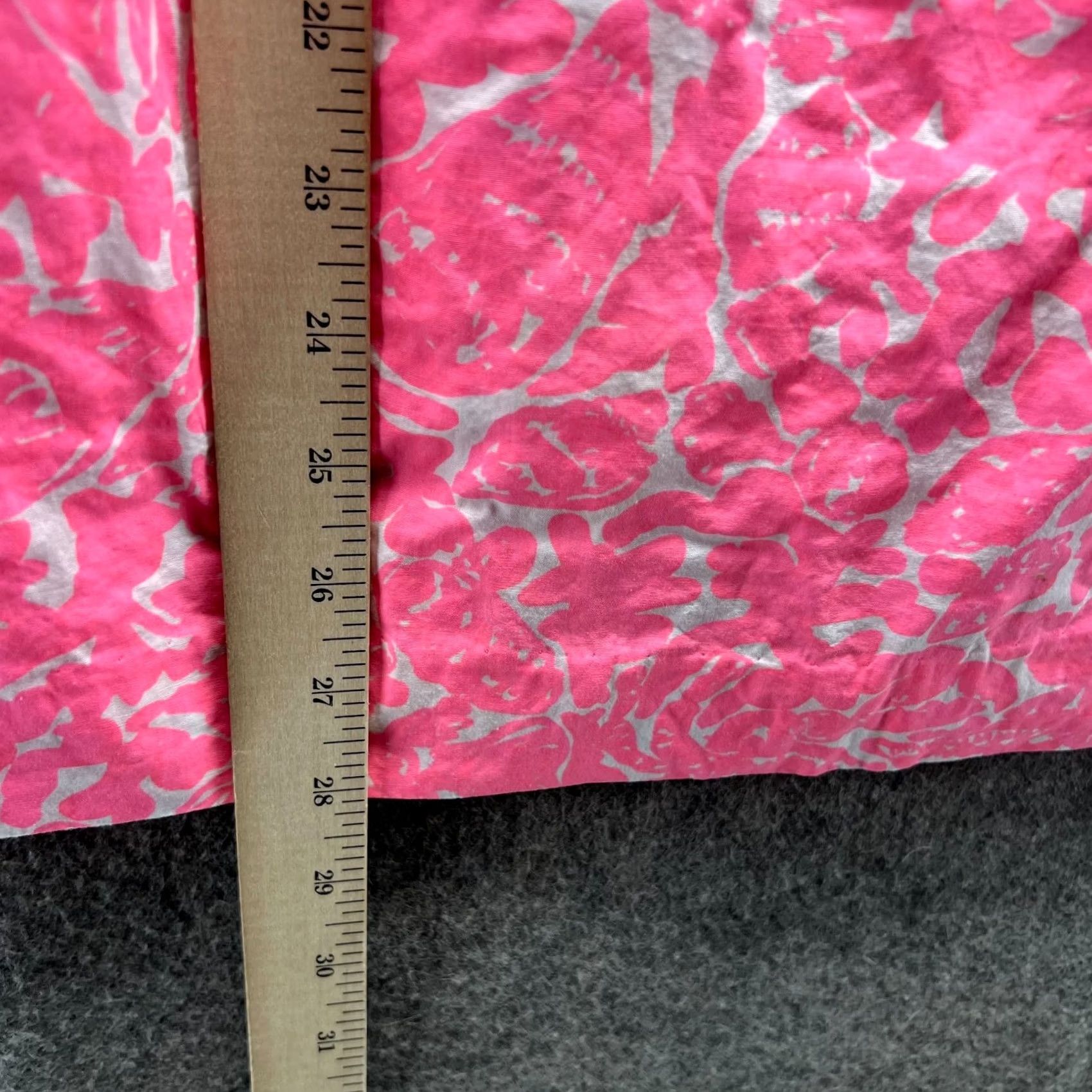 Lilly Pulitzer Lilly Pulitzer Dress Women Large Pink Floral Sundress Strapless Smocked Pattern Size L / US 10 / IT 46 - 5 Thumbnail