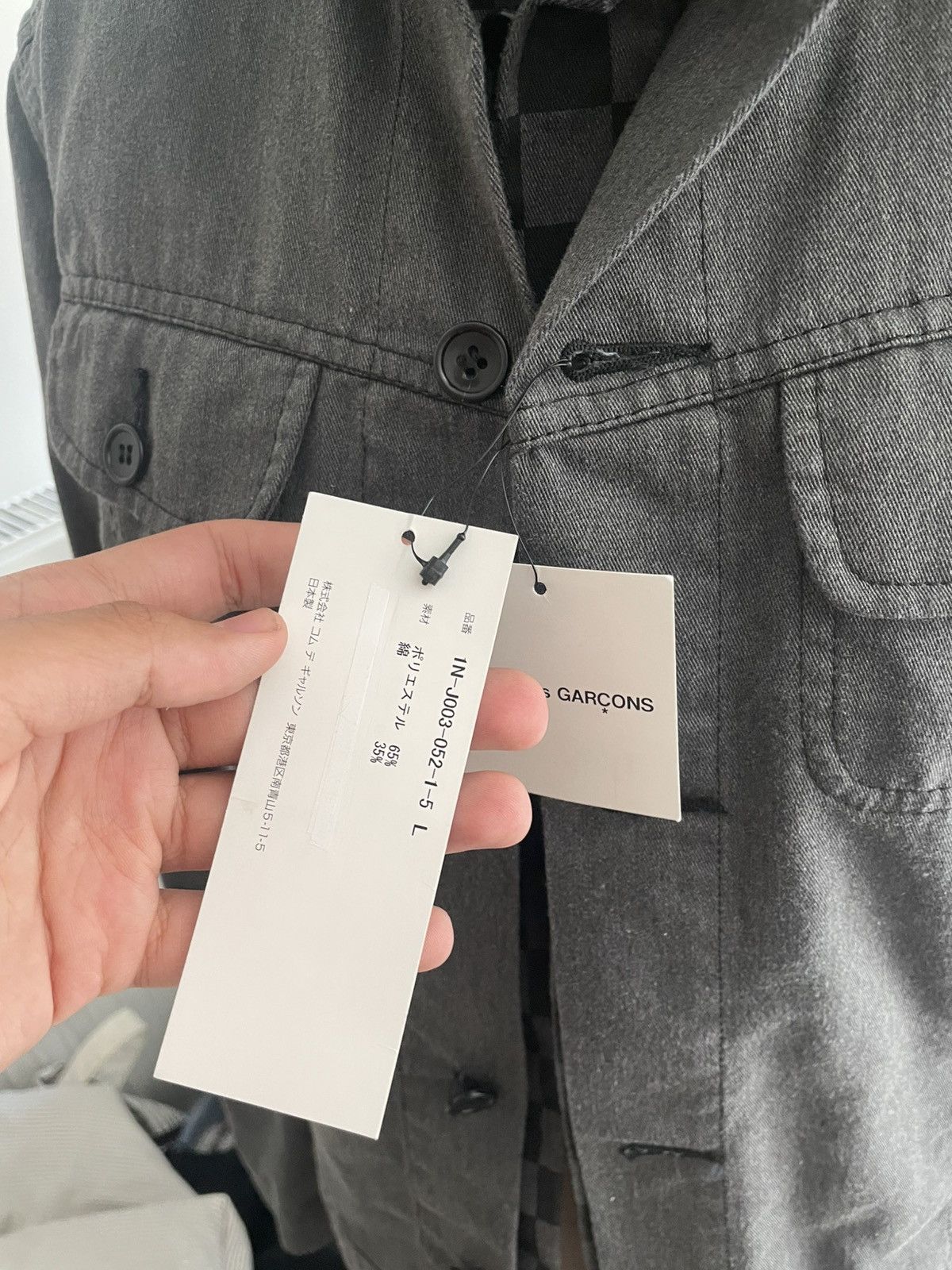 Comme des Garcons Black × Comme des Garcons Homme Plus × Junya Watanabe Comme des garçons Jacket Size US L / EU 52-54 / 3 - 6 Thumbnail