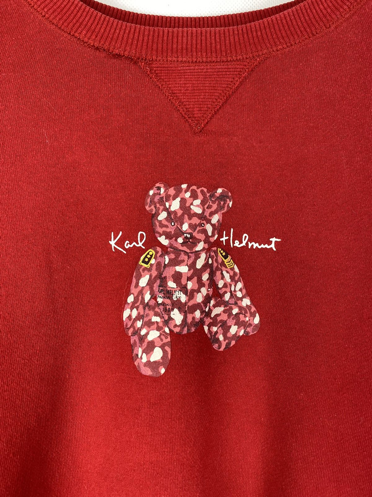 Japanese Brand × Karl Helmut Karl Helmut Pink House Bear Logo men’s sweatshirt Japan Size US M / EU 48-50 / 2 - 8 Thumbnail
