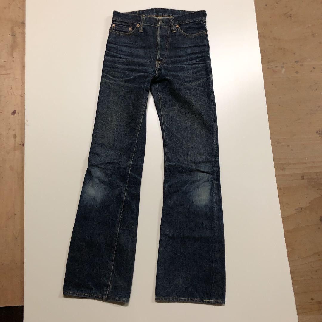 image of Samurai Jeans Bootcut S512Xxbc Denim Pants Indigo 31X34, Men's (Size 29)