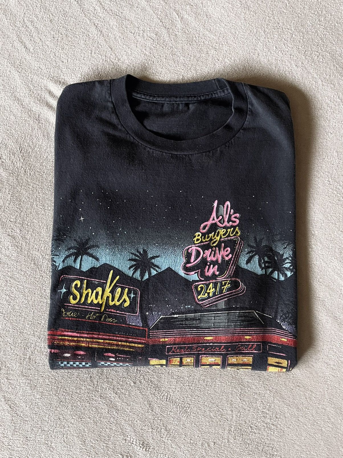 Vintage Vintage J. Galt Drive-In Tee (Black) - Large Size US L / EU 52-54 / 3 - 1 Thumbnail