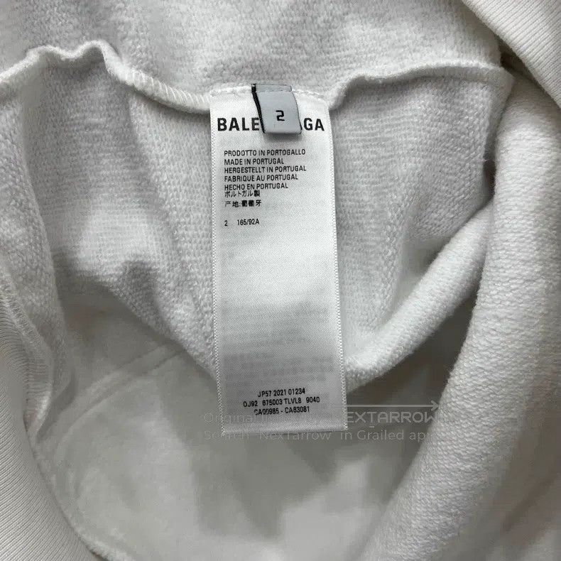 Balenciaga Balenciaga City Series Logo Embroidered Hooded Sweatshirt Size US M / EU 48-50 / 2 - 5 Thumbnail