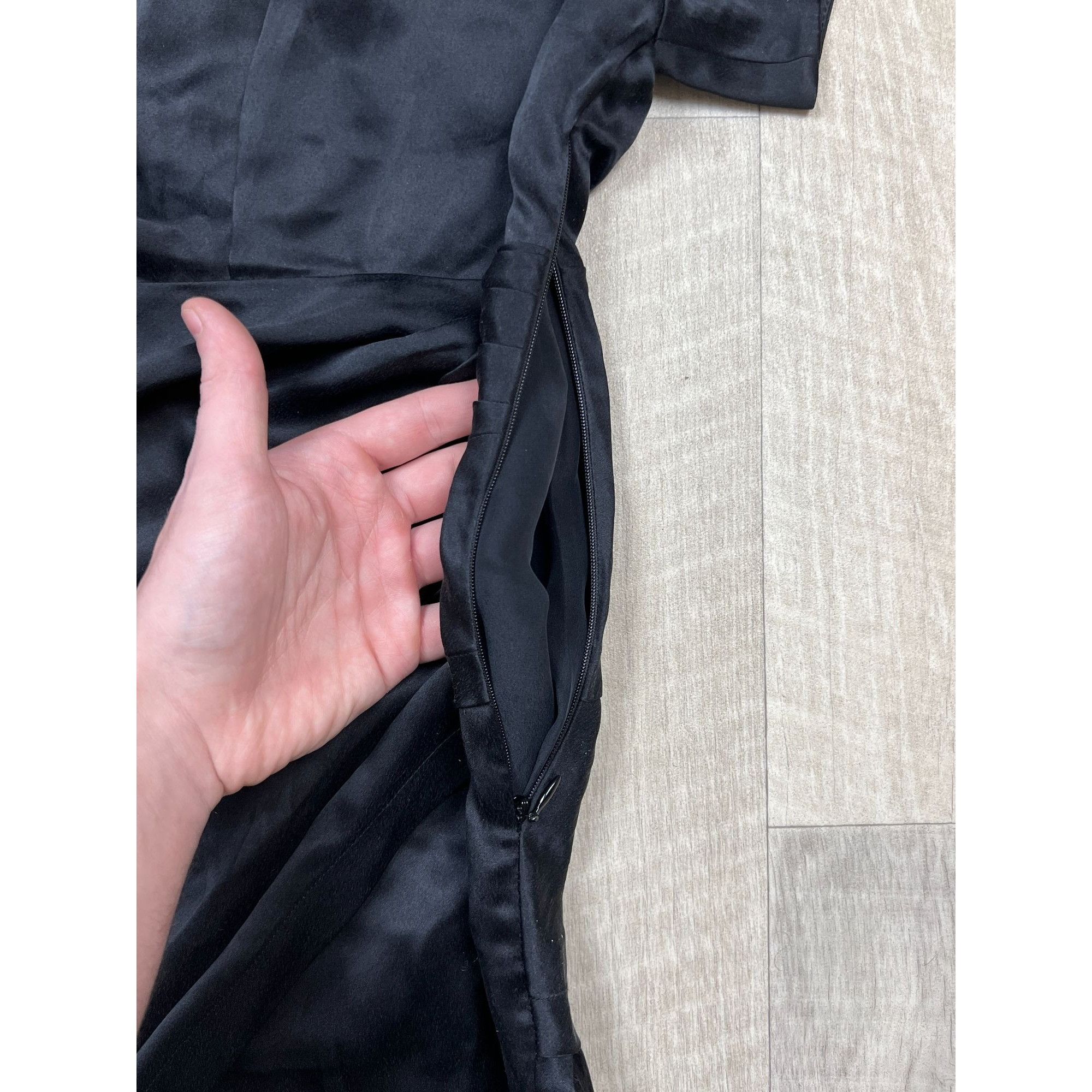 Iro Iro Ozaly Silk Dress (Y0132) Size M / US 6-8 / IT 42-44 - 4 Thumbnail