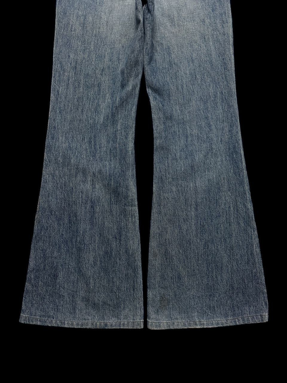 GOSTAR DE FUGA FLARED If Six Was Nine Le Grande Bleu Style By Japanese Jean Size US 28 / EU 44 - 17 Thumbnail