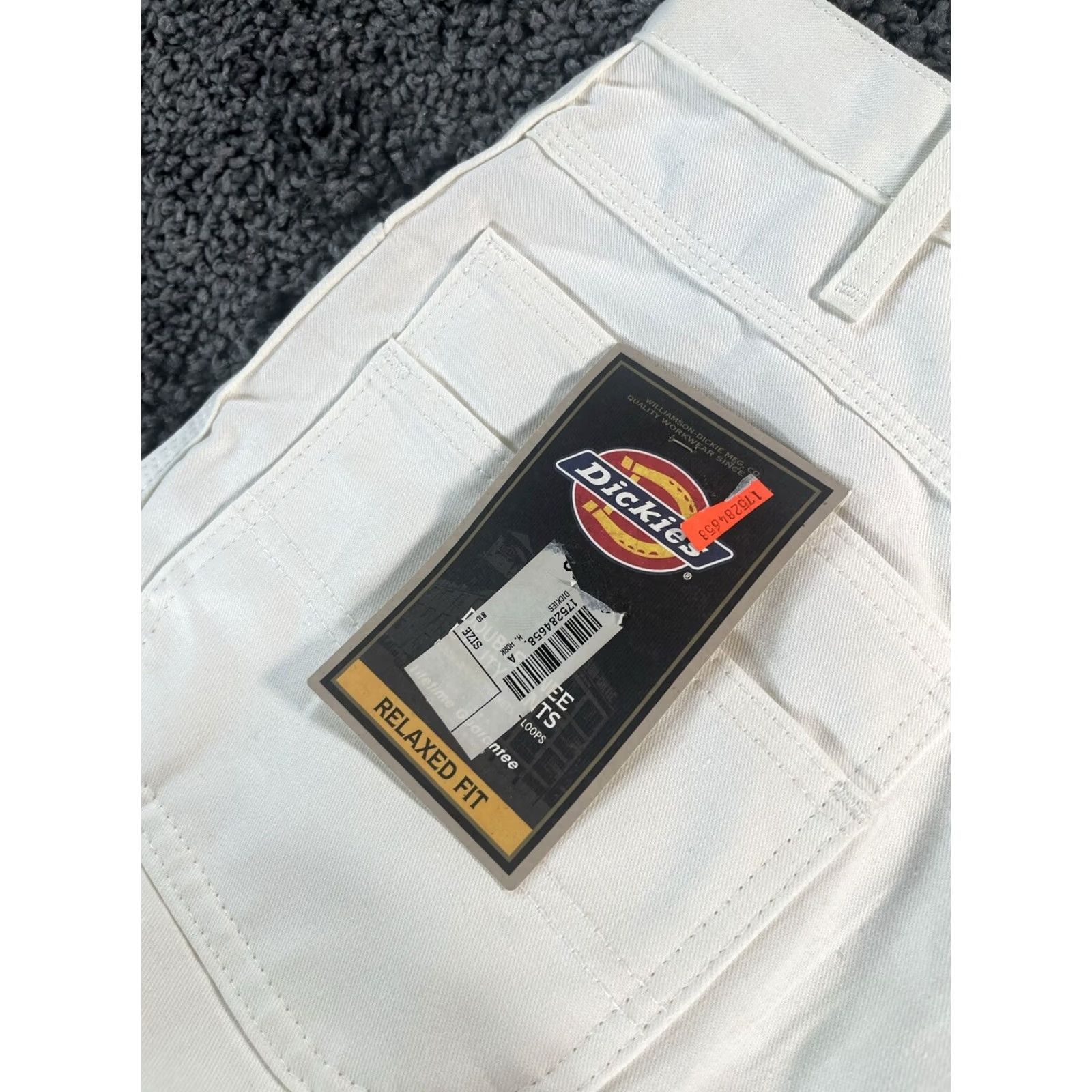 Dickies Dickies Pants Mens 38x30 White Double Knee Carpenter Canvas NWT Pants Mens Regular Straight 30 Inseam Canvas Workwear Outdoor Size US 38 / EU 54 - 5 Thumbnail