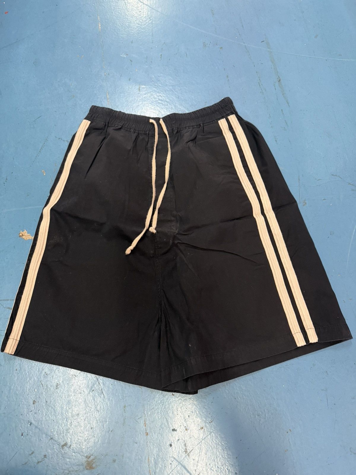 Rick Owens BRAND NEW RICK OWENS LEATHER BIG MOODY SHORTS FW14 SIZE