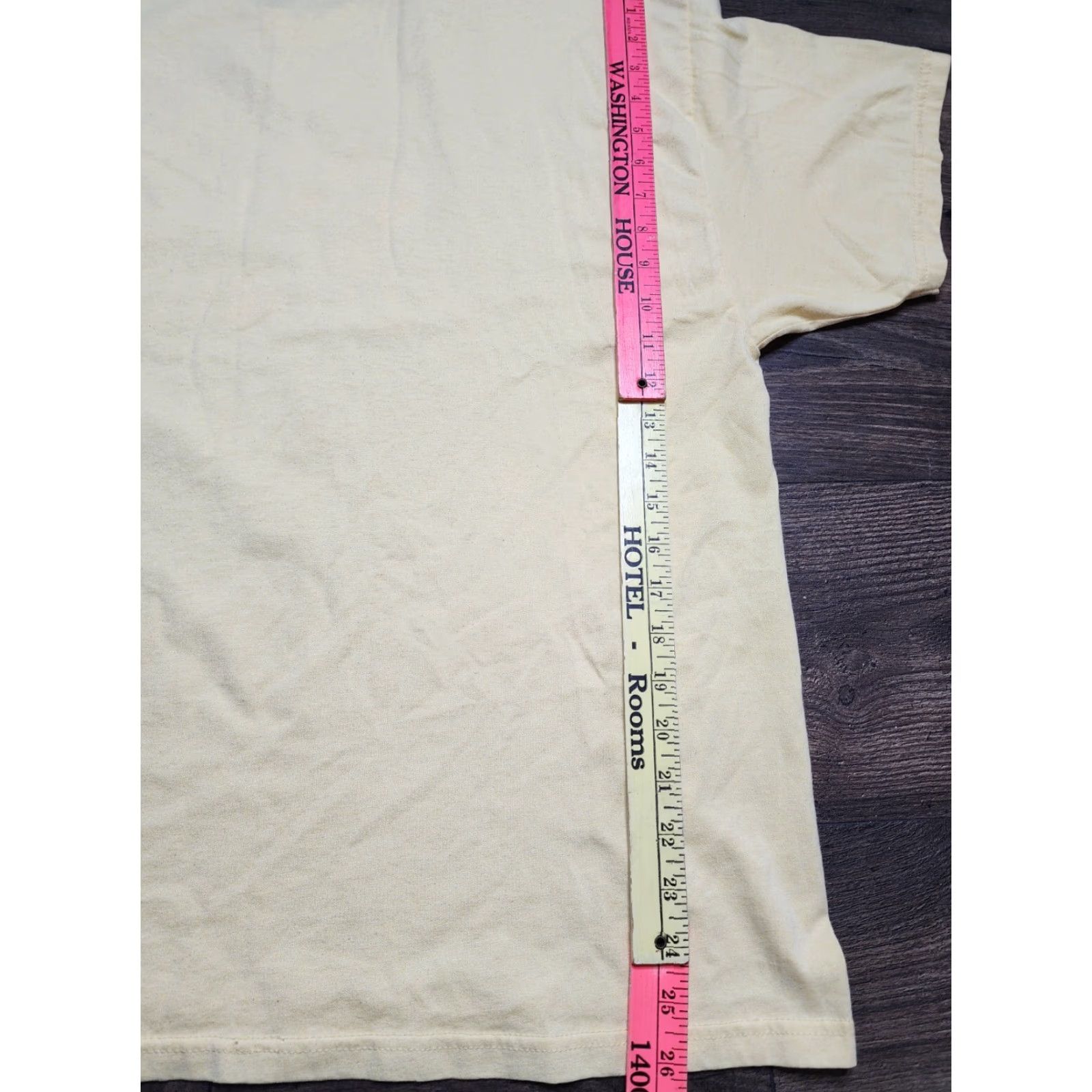 Hanes VINTAGE Hanes Shirt XL Yellow Florida Travel Souvenir T-Shirt 90s Mens Size US XL / EU 56 / 4 - 3 Thumbnail
