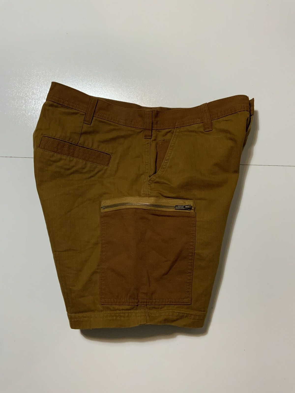 Bdg × Urban Outfitters BDG Herringbone Twill HBT Stripe Cargo Utility Shorts Size US 32 / EU 48 - 2 Thumbnail