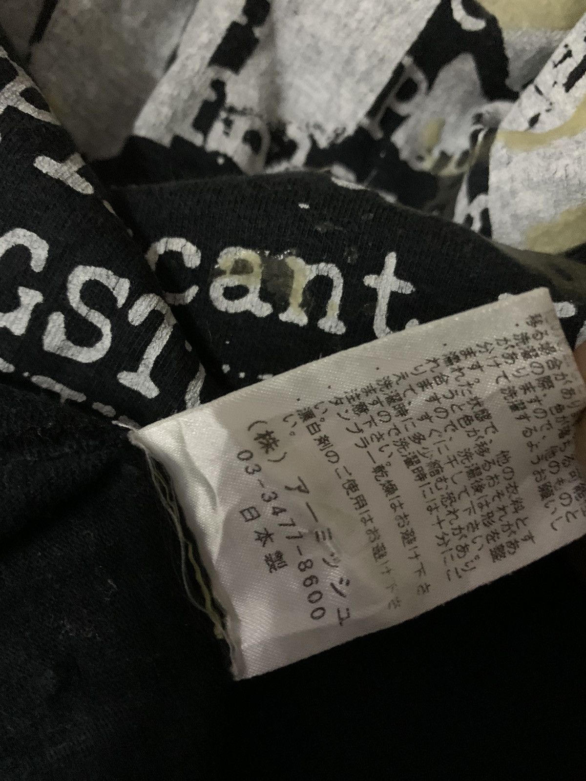14th Addiction 💥Japanese Algonquin Punk Gothic Black Shirt Size US L / EU 52-54 / 3 - 11 Thumbnail